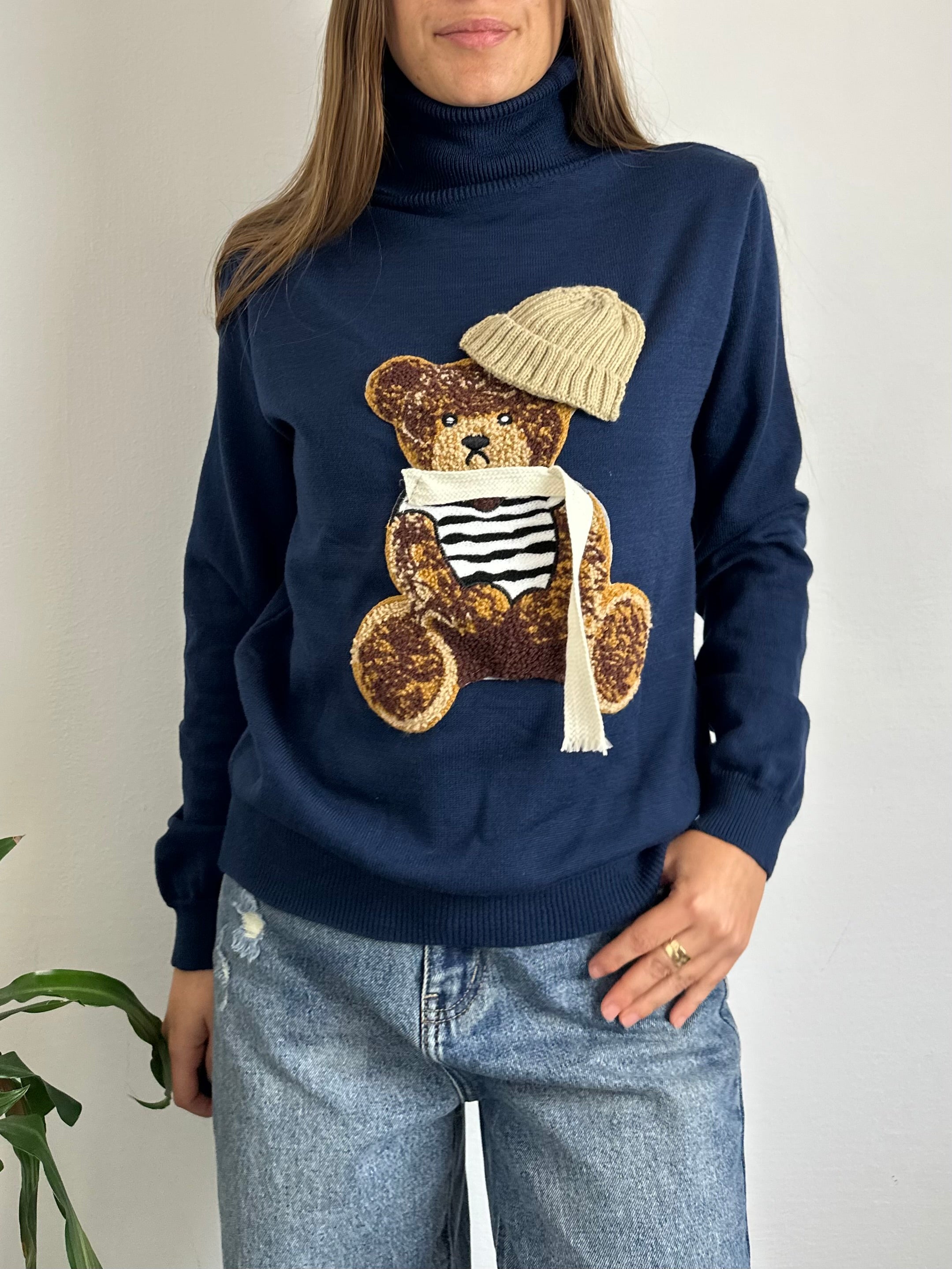 DOLCEVITA TEDDY BLU SCURO