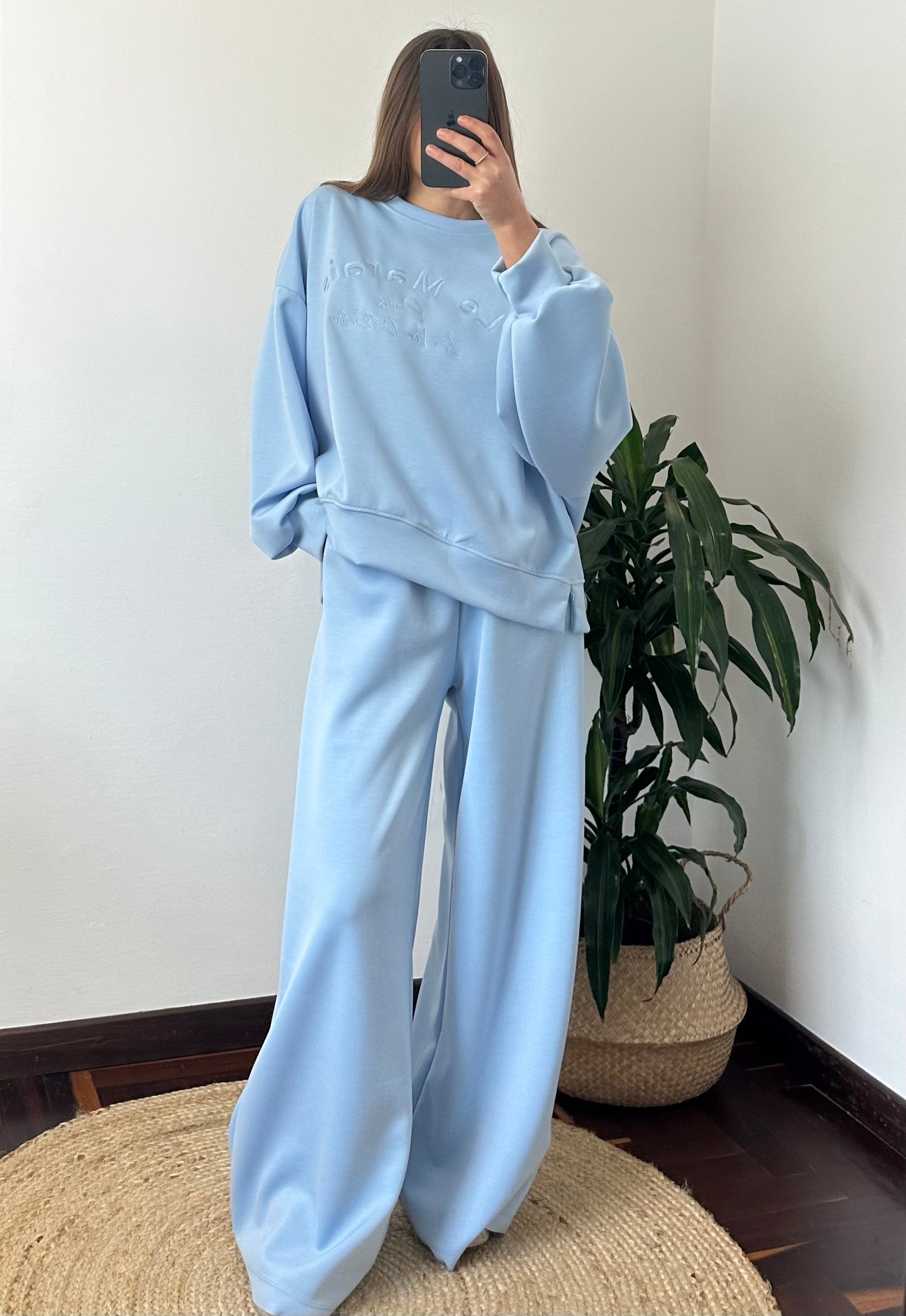 PANTALONE PUNTO MILANO AZZURRO