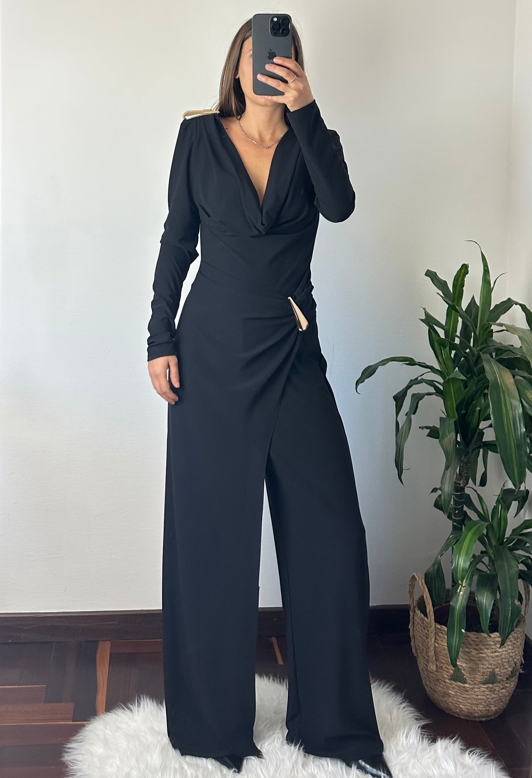 JUMPSUIT-ABITO NERO
