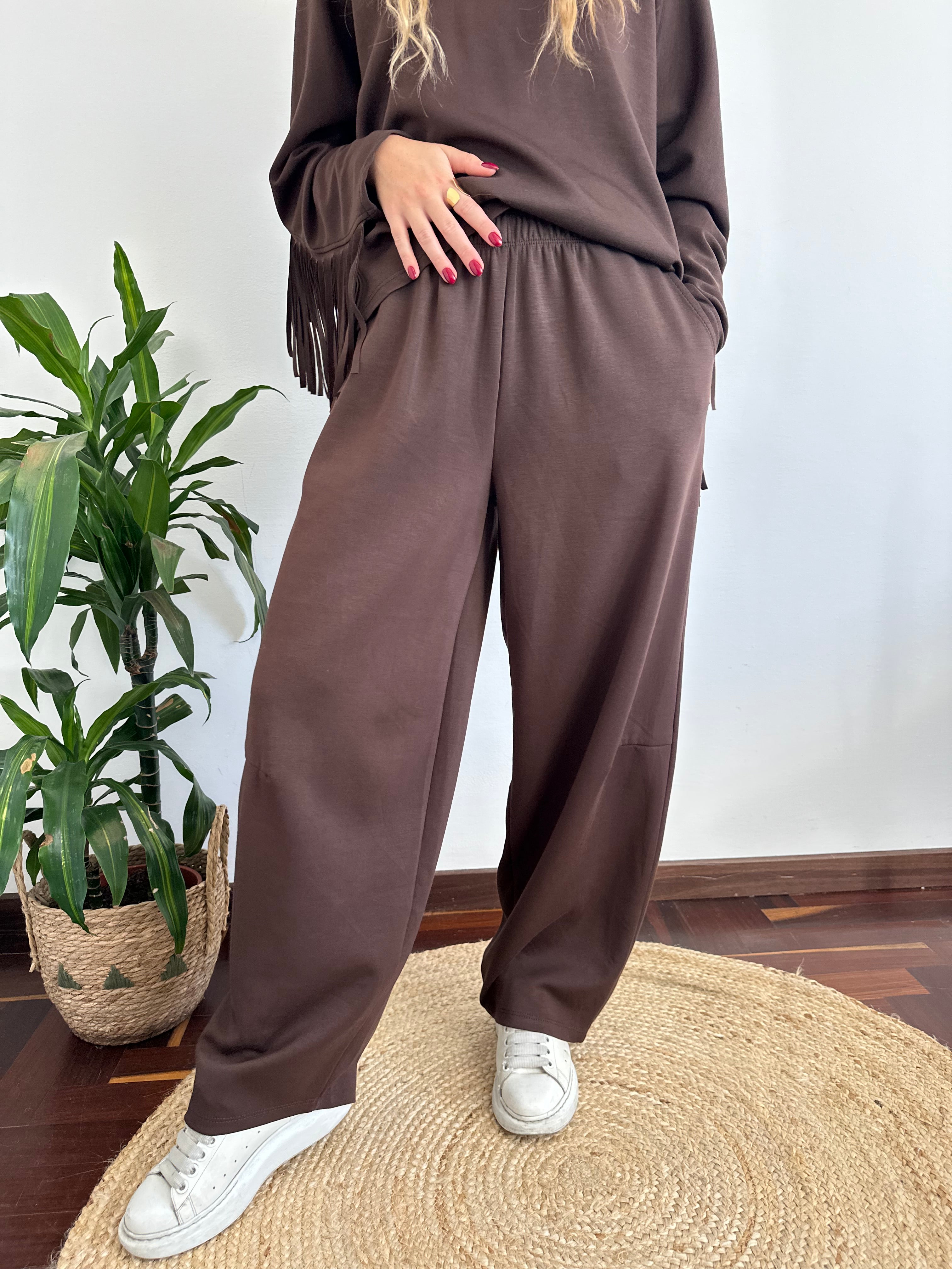 COMPLETO FRANGE CIOCCOLATO