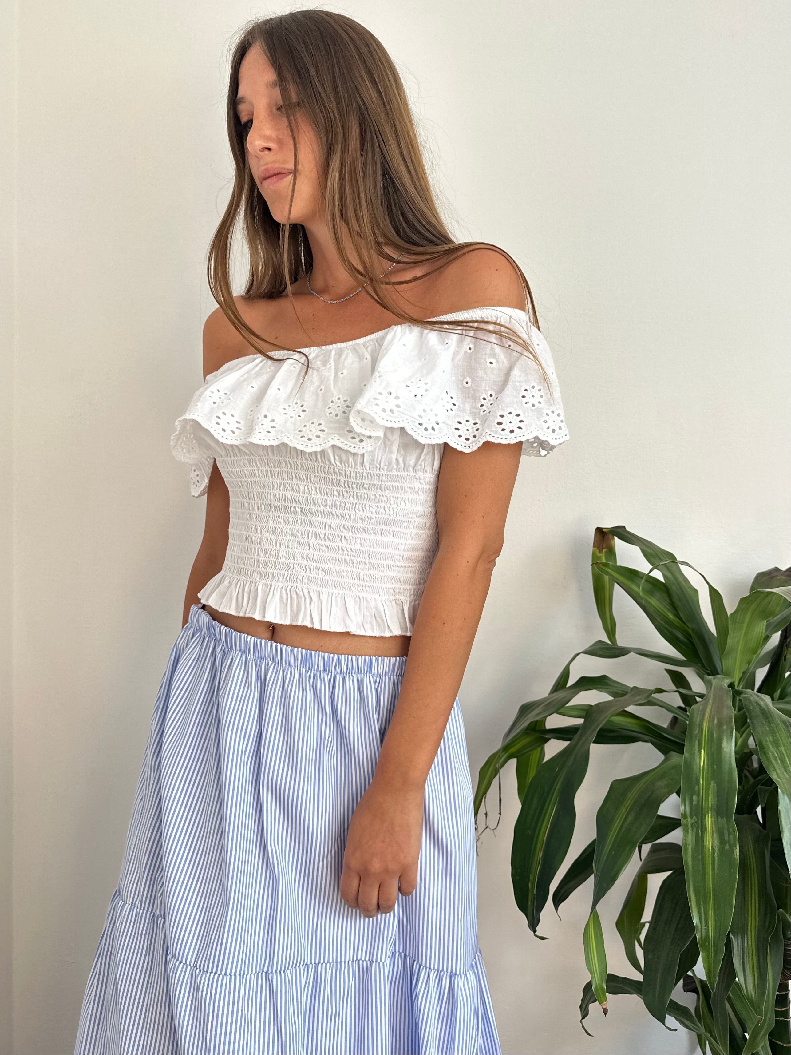 TOP SANGALLO COTONE