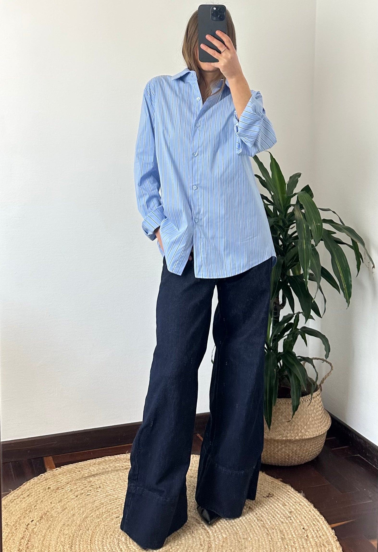 CAMICIA RIGHE 100% COTONE