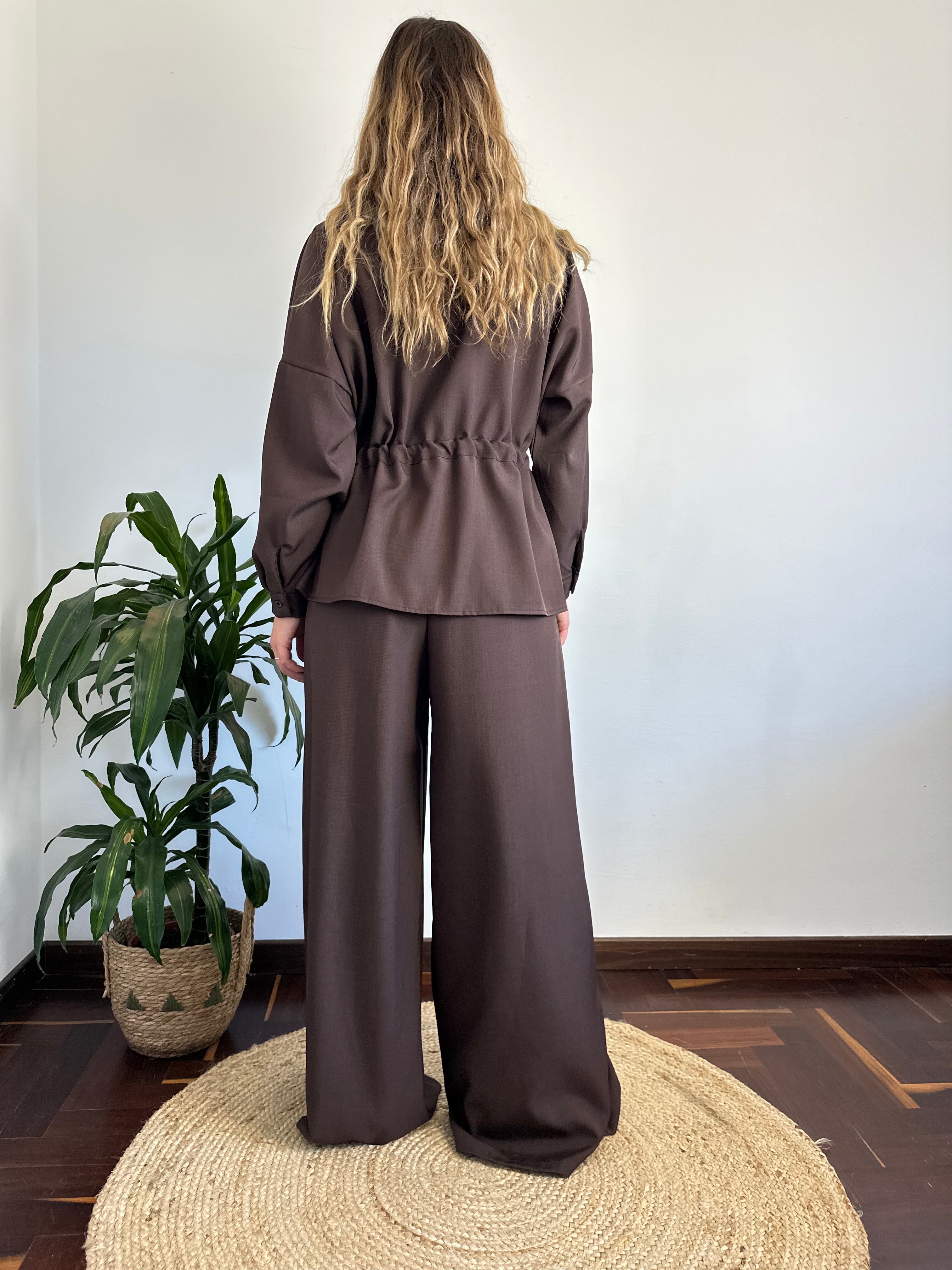 COMPLETO CASACCA CIOCCOLATO