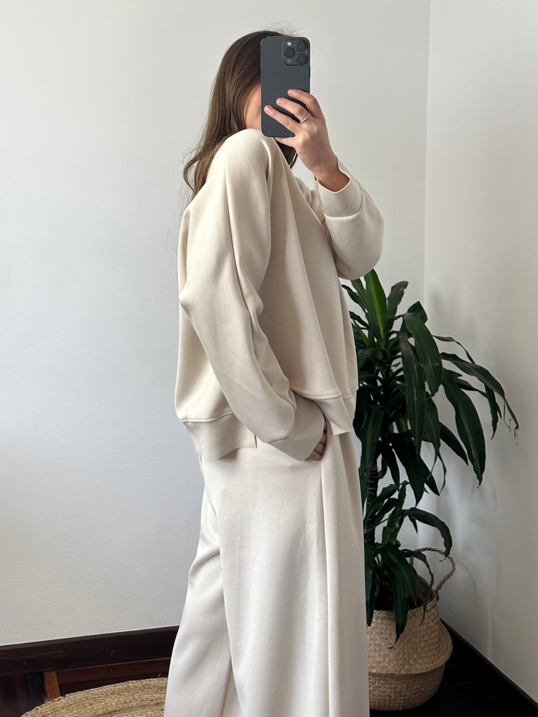 PANTALONE PUNTO MILANO BEIGE