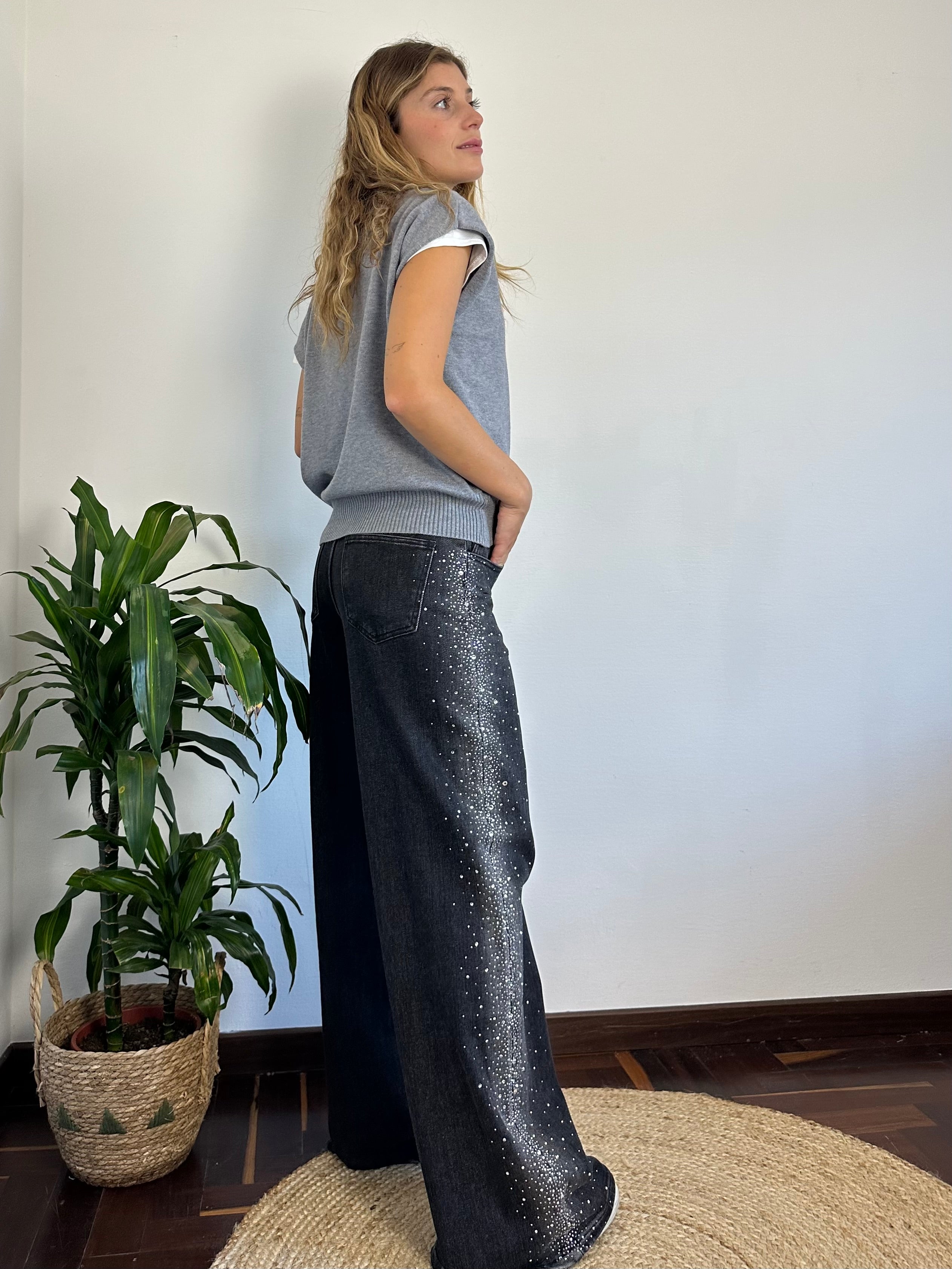 GILET GRIGIO