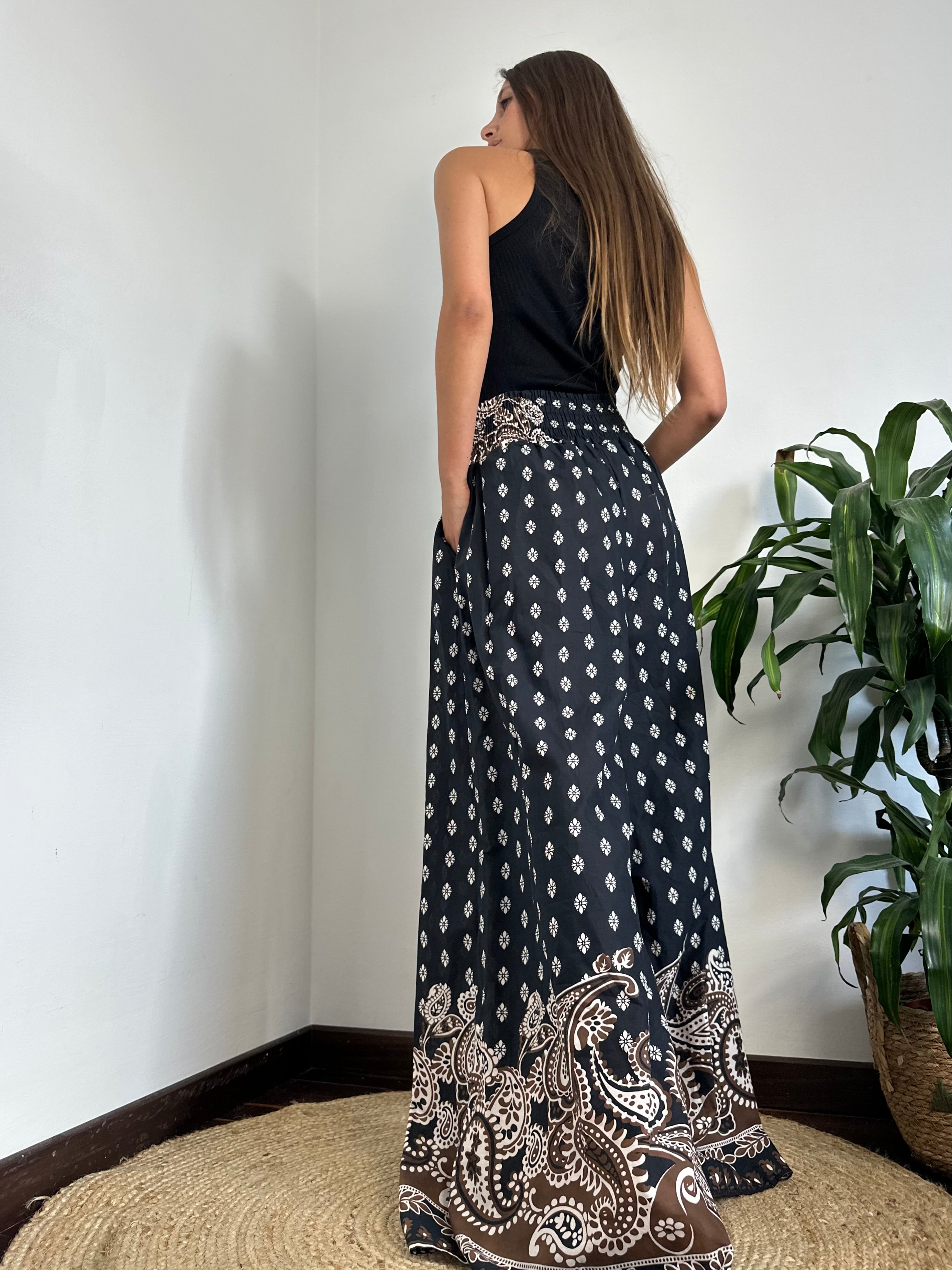PANTALONE ETNICO 100%COTONE