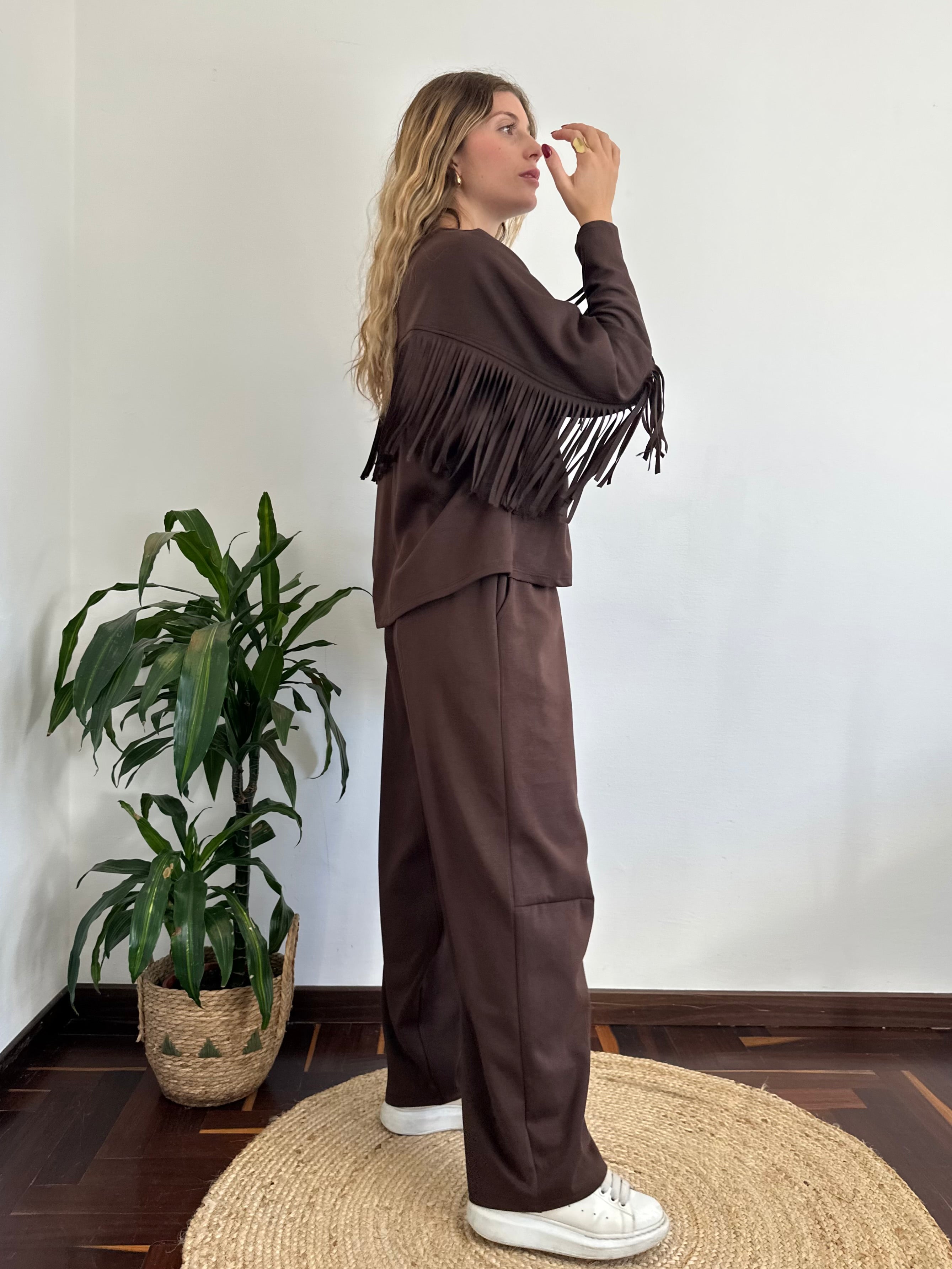 COMPLETO FRANGE CIOCCOLATO