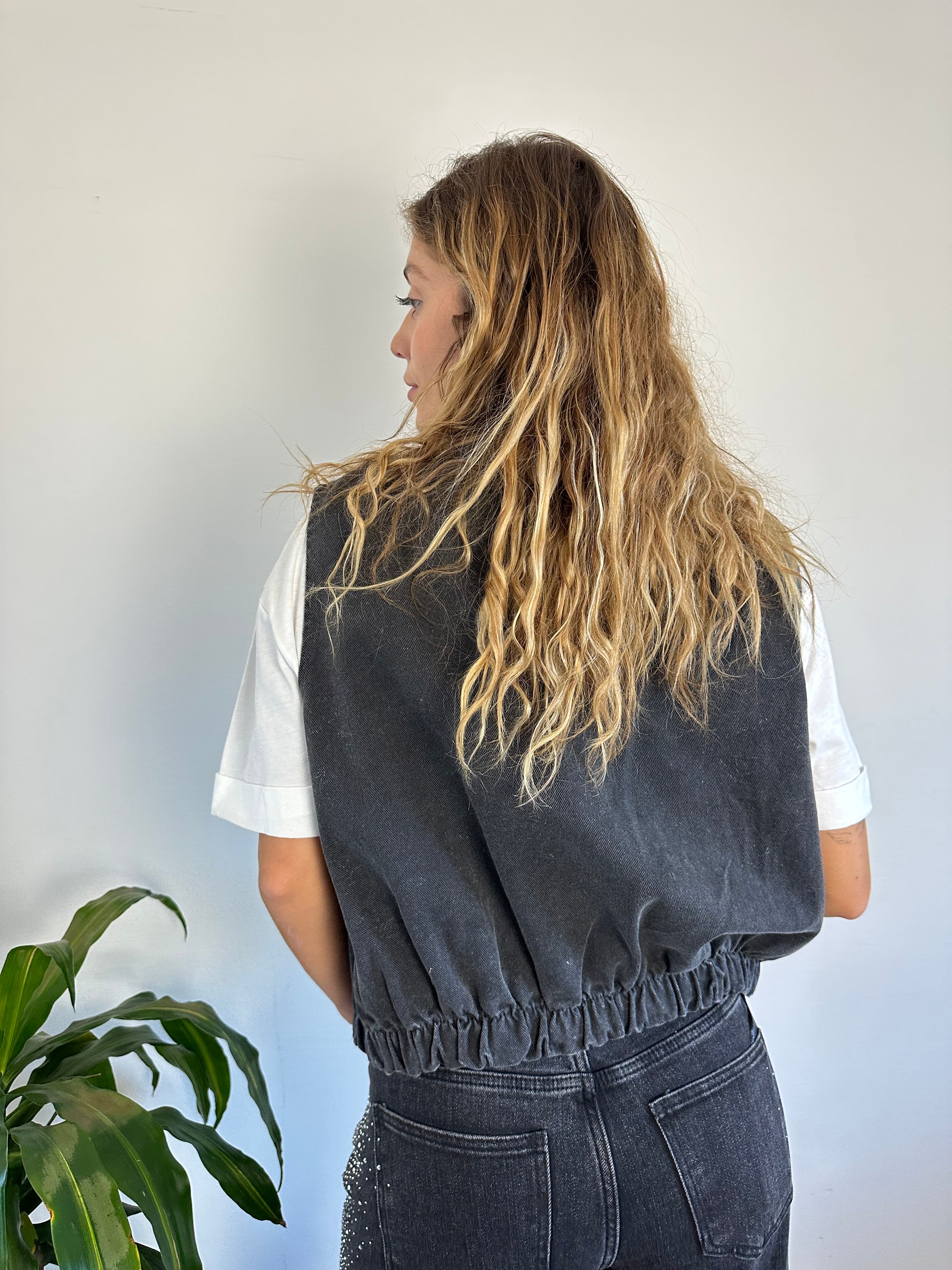 GIILET DENIM