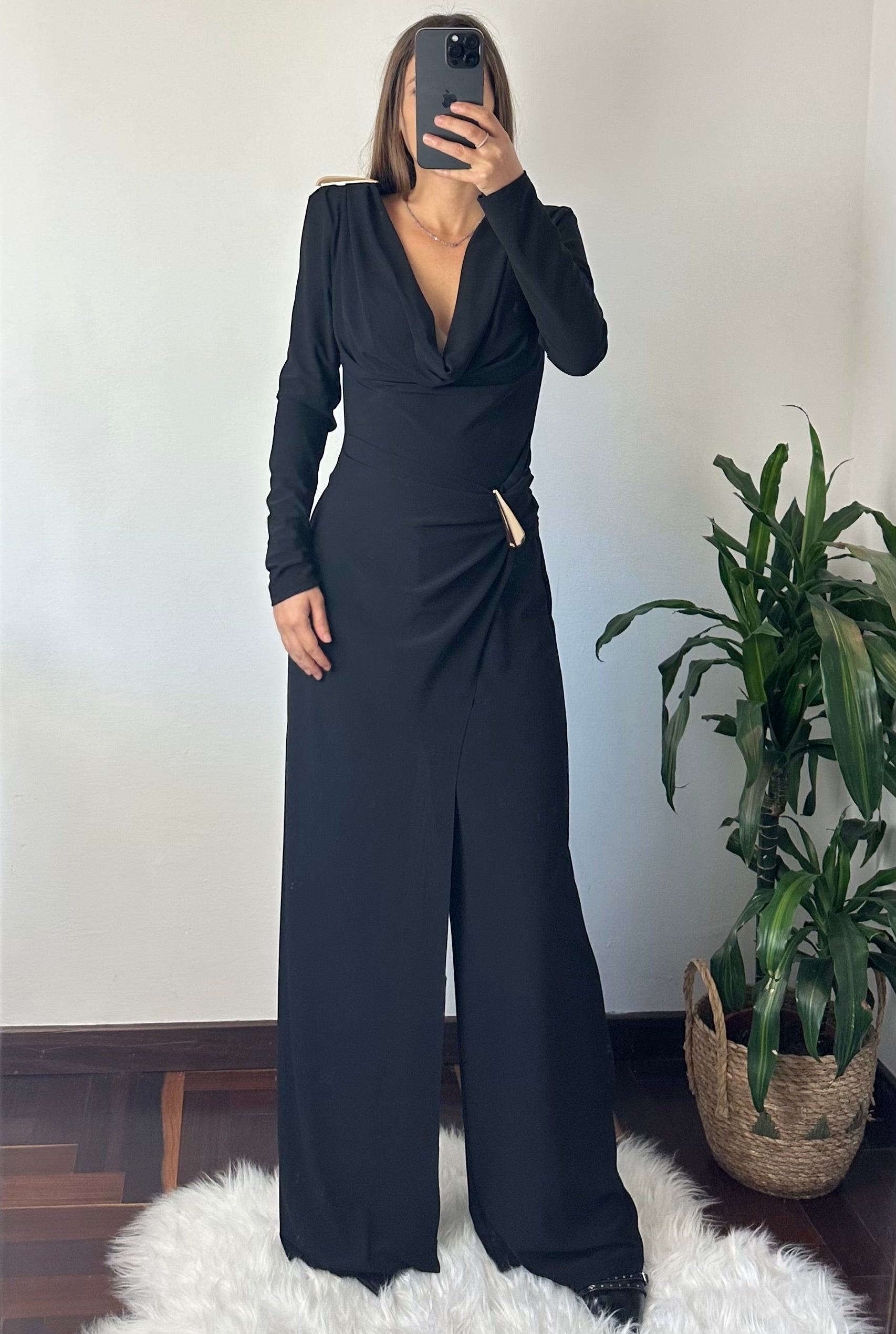 JUMPSUIT-ABITO NERO