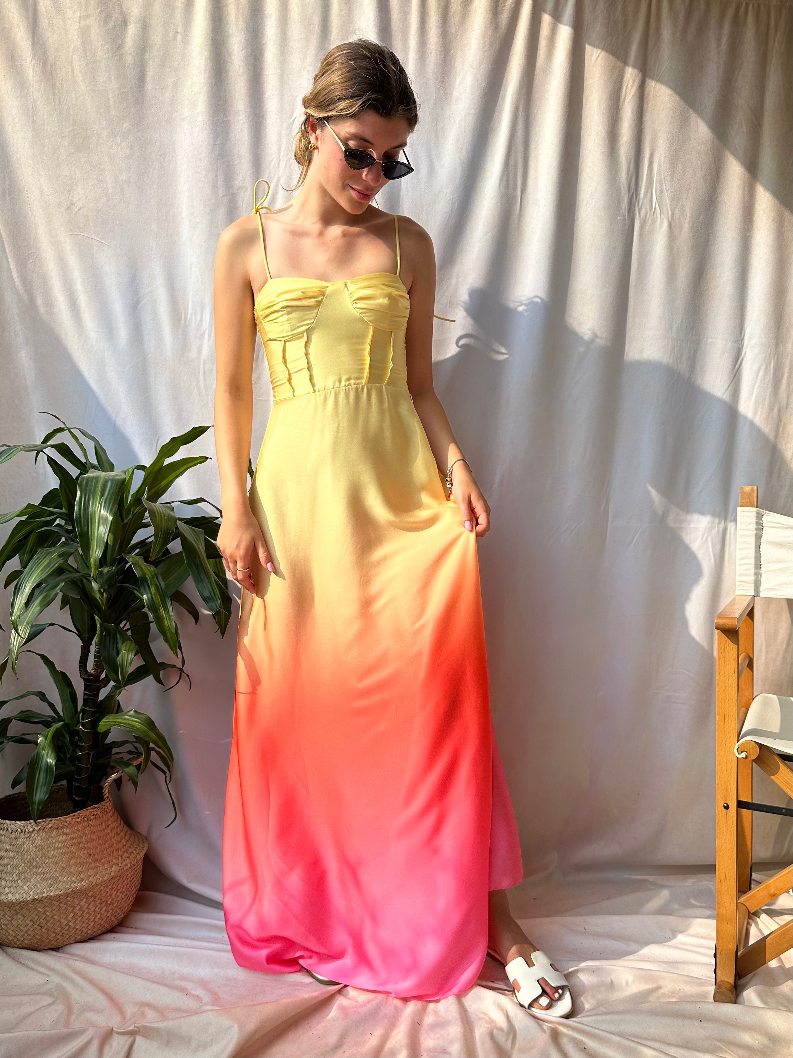 ABITO SANTORINI GIALLO