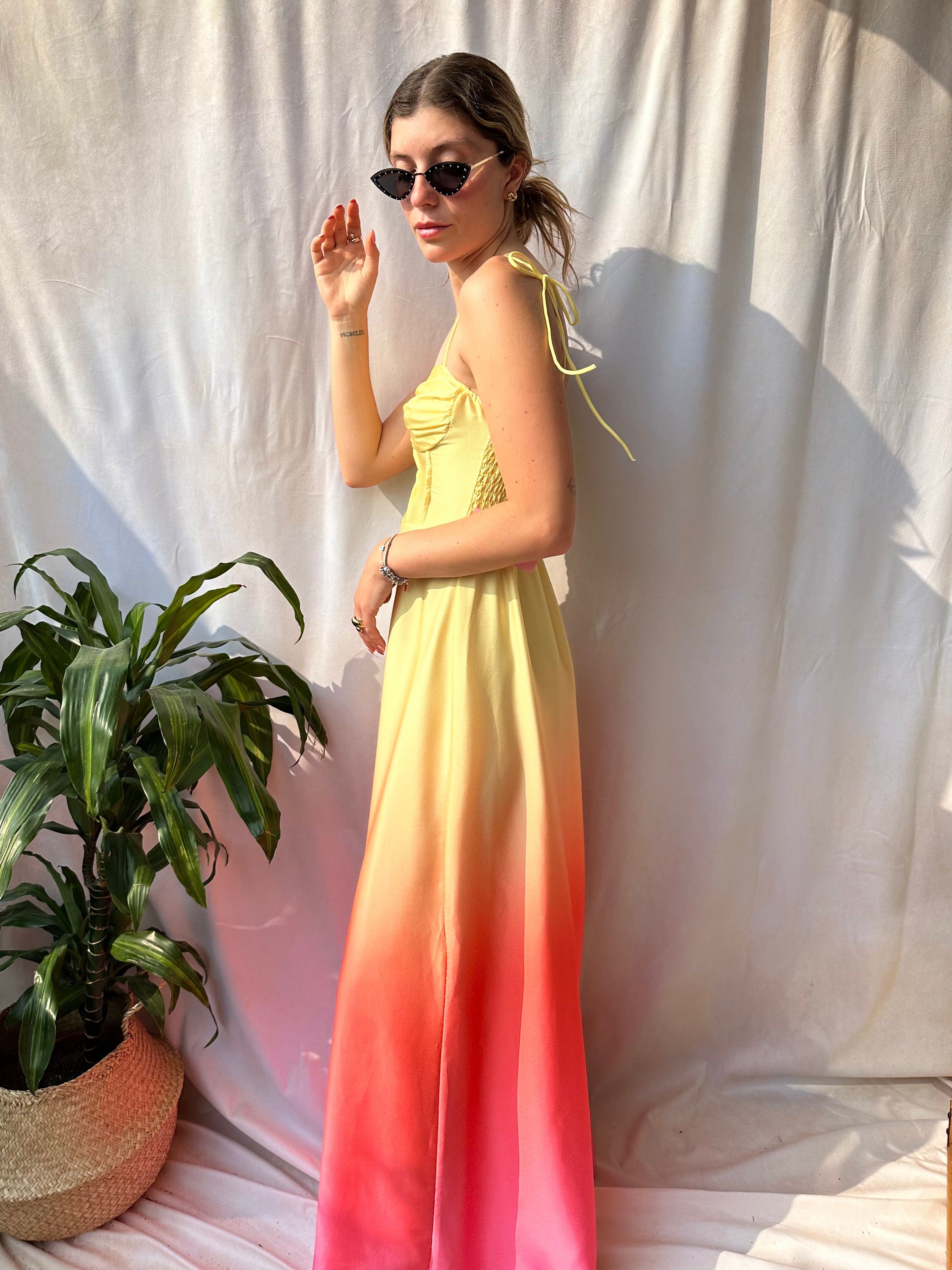 ABITO SANTORINI GIALLO