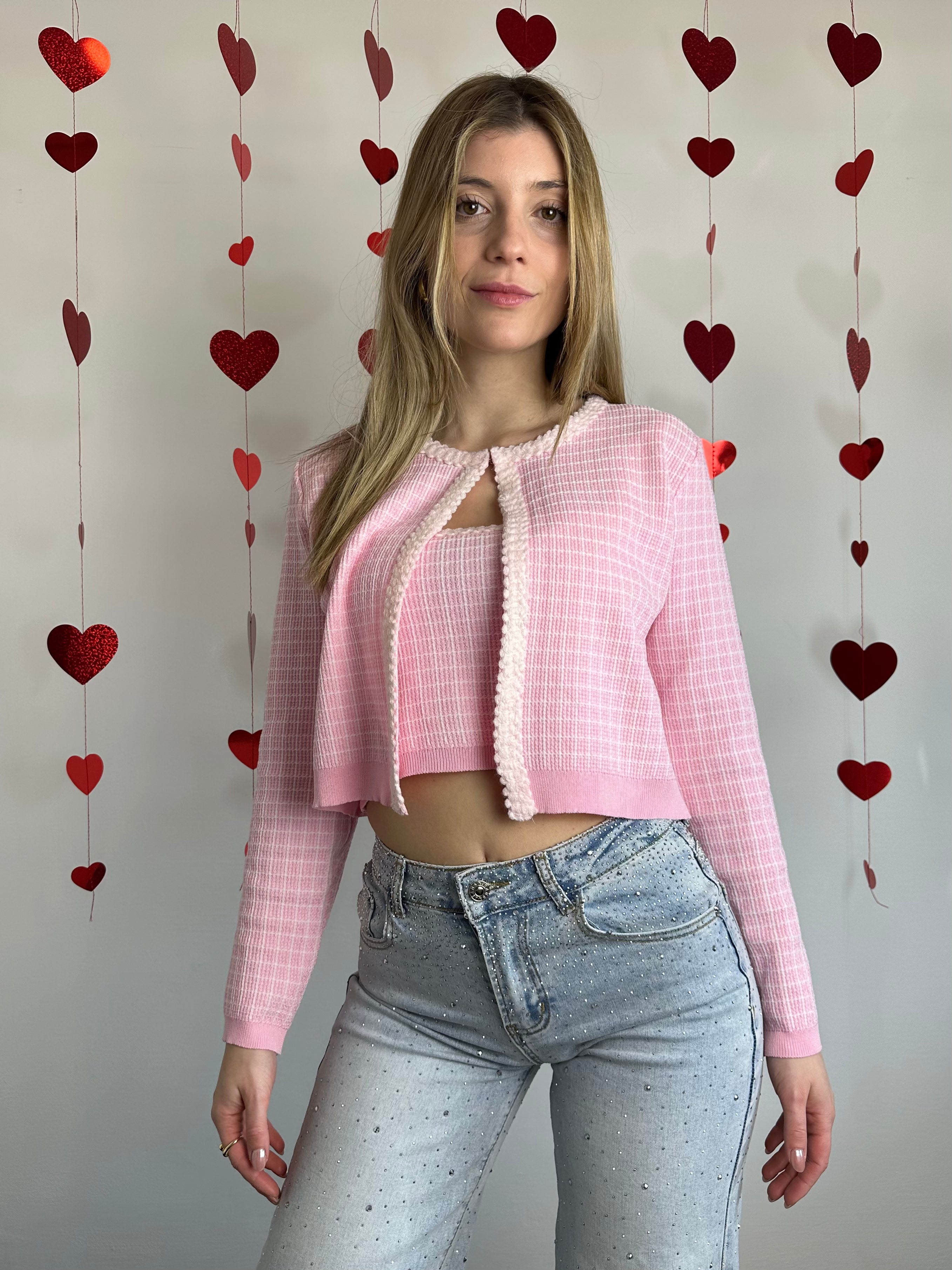 COORDINATO CHANEL ROSA