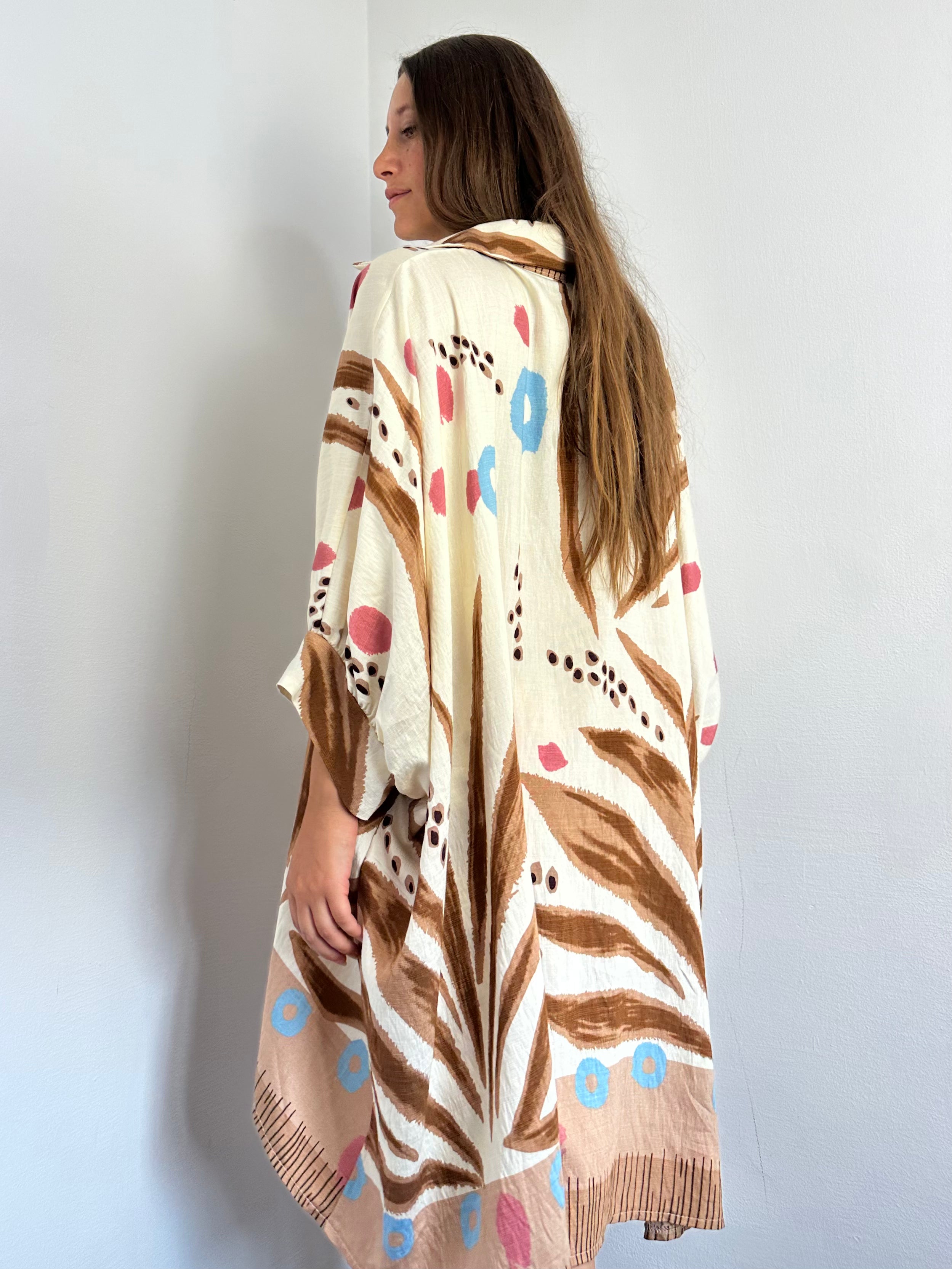 CAMICIONE 100% VISCOSA