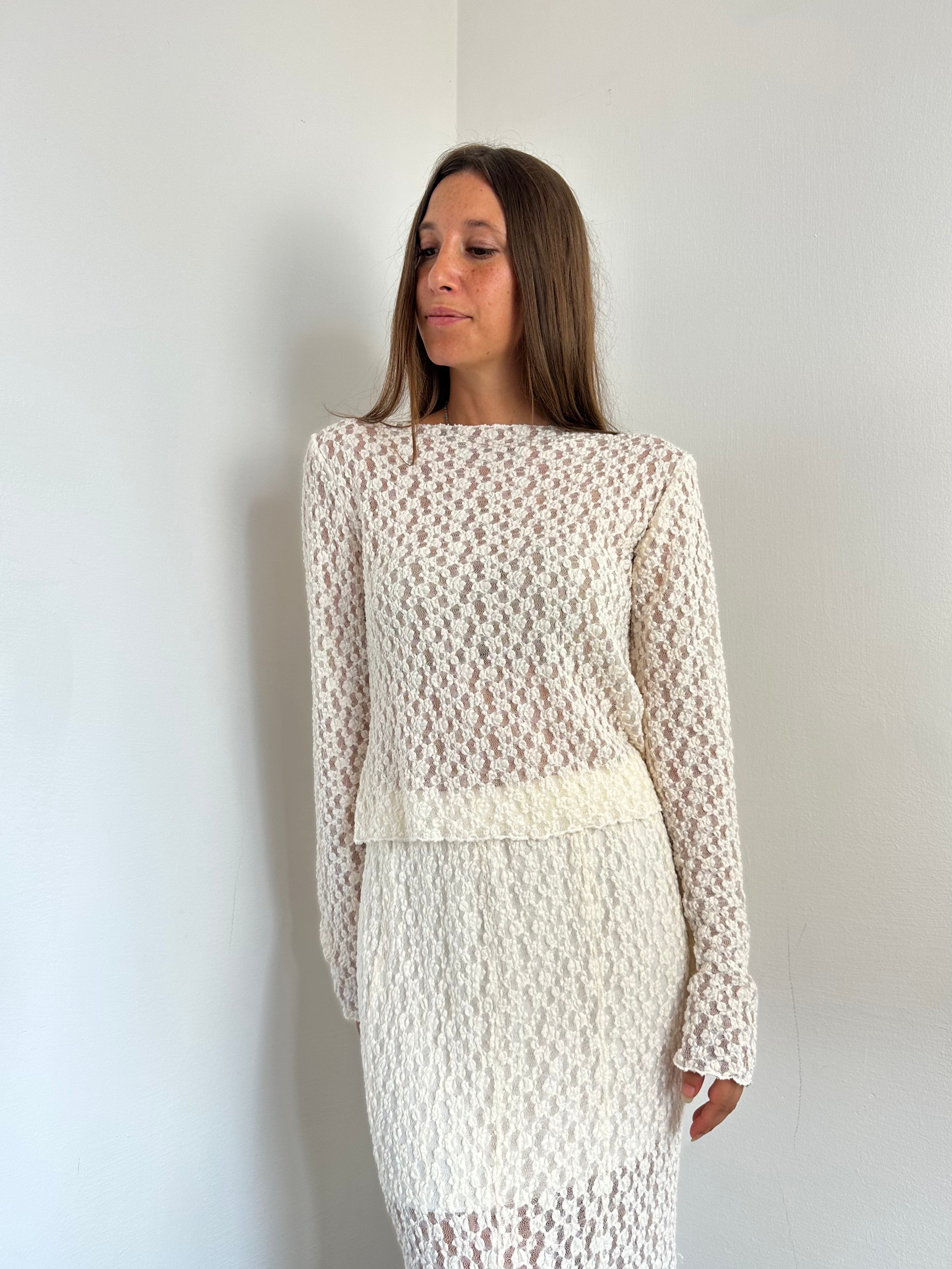 COMPLETO PIZZO PANNA