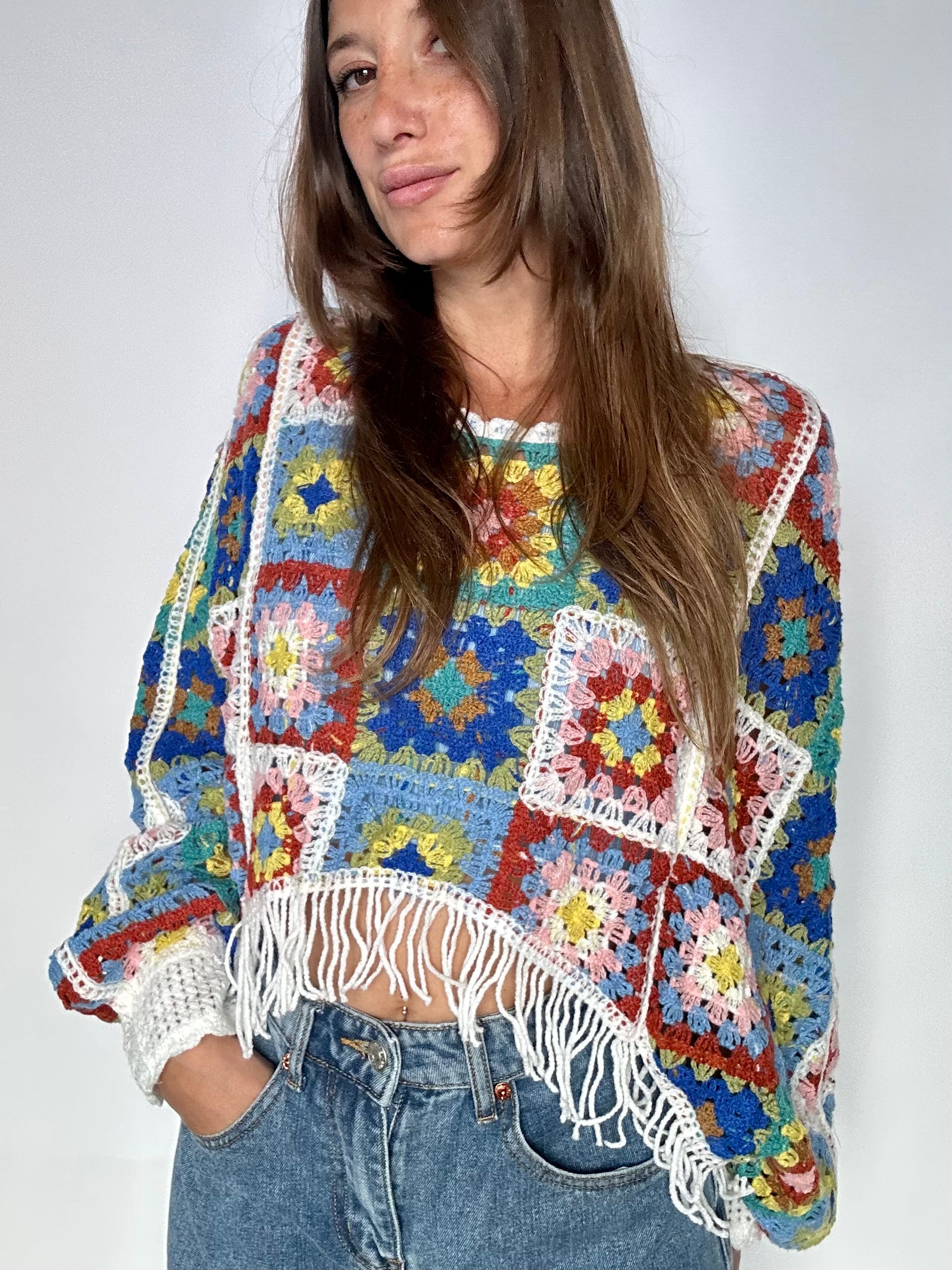 TOP CROCHET MULTICOLOR