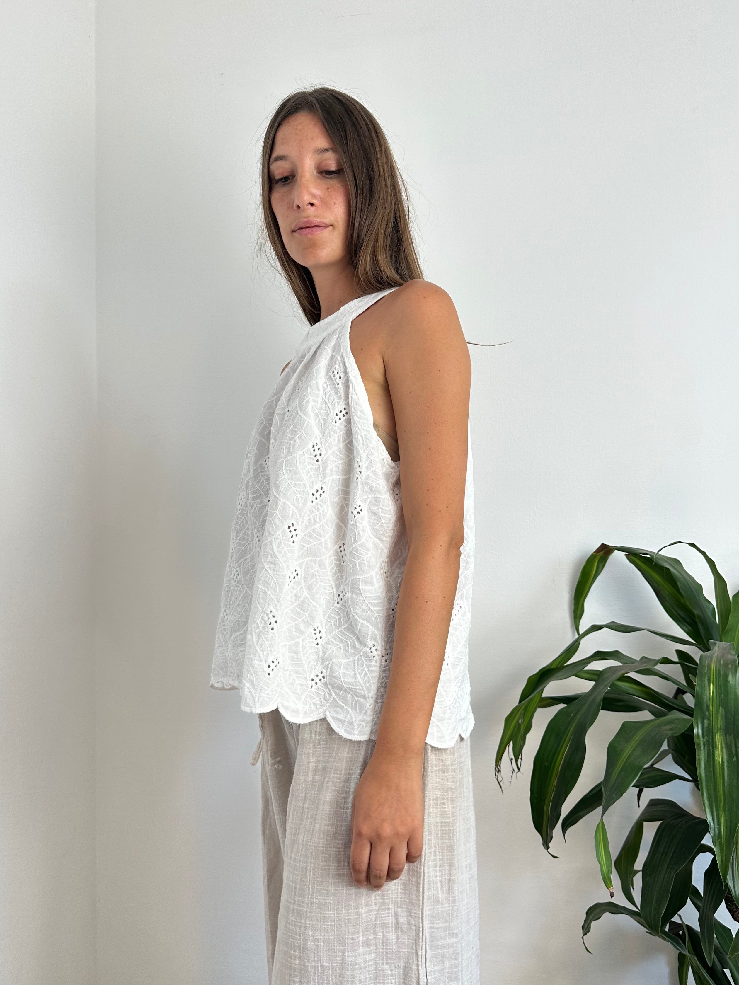 TOP 100% COTONE BIANCO