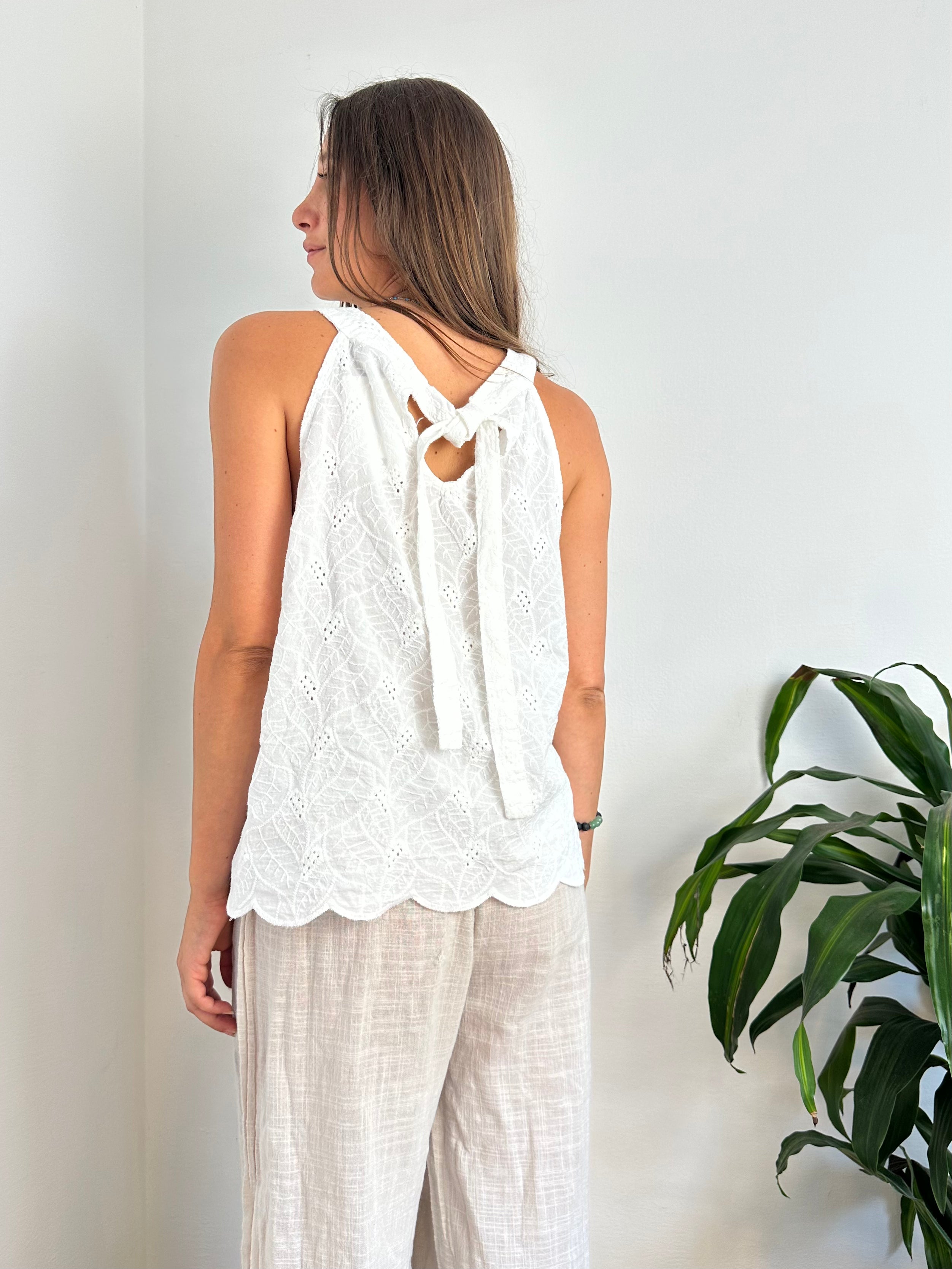 TOP 100% COTONE BIANCO