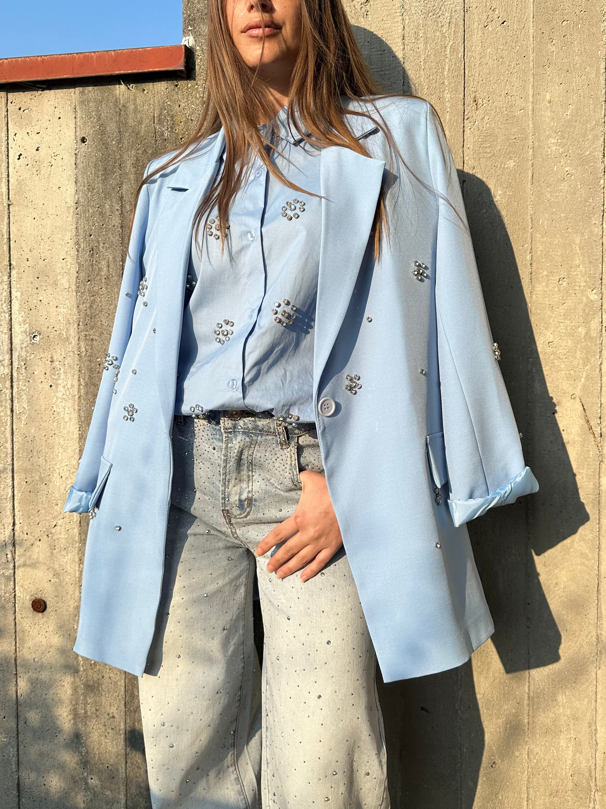 GIACCA SWAROVSKI AZZURRA