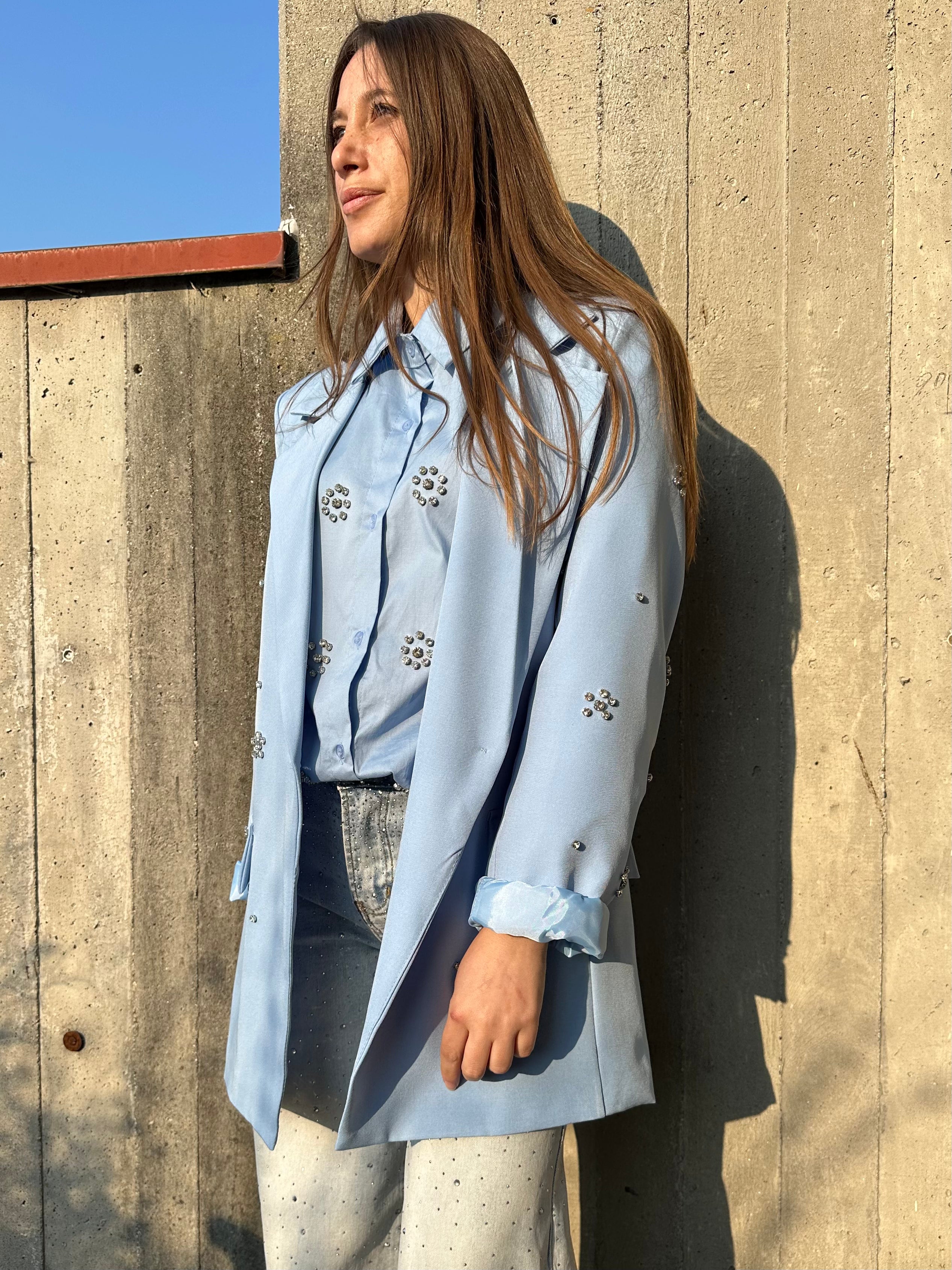 GIACCA SWAROVSKI AZZURRA
