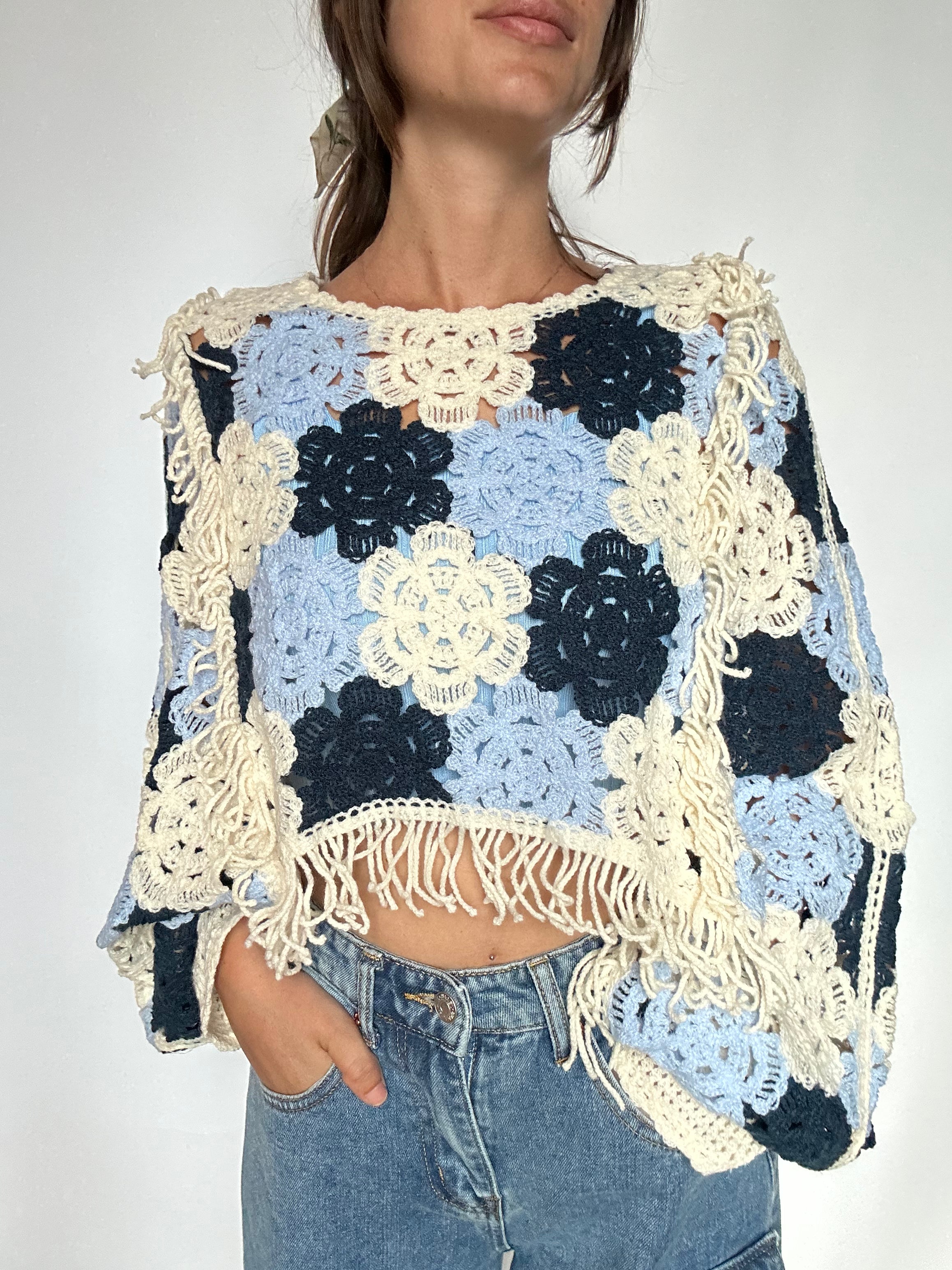 TOP CROCHET FIORE