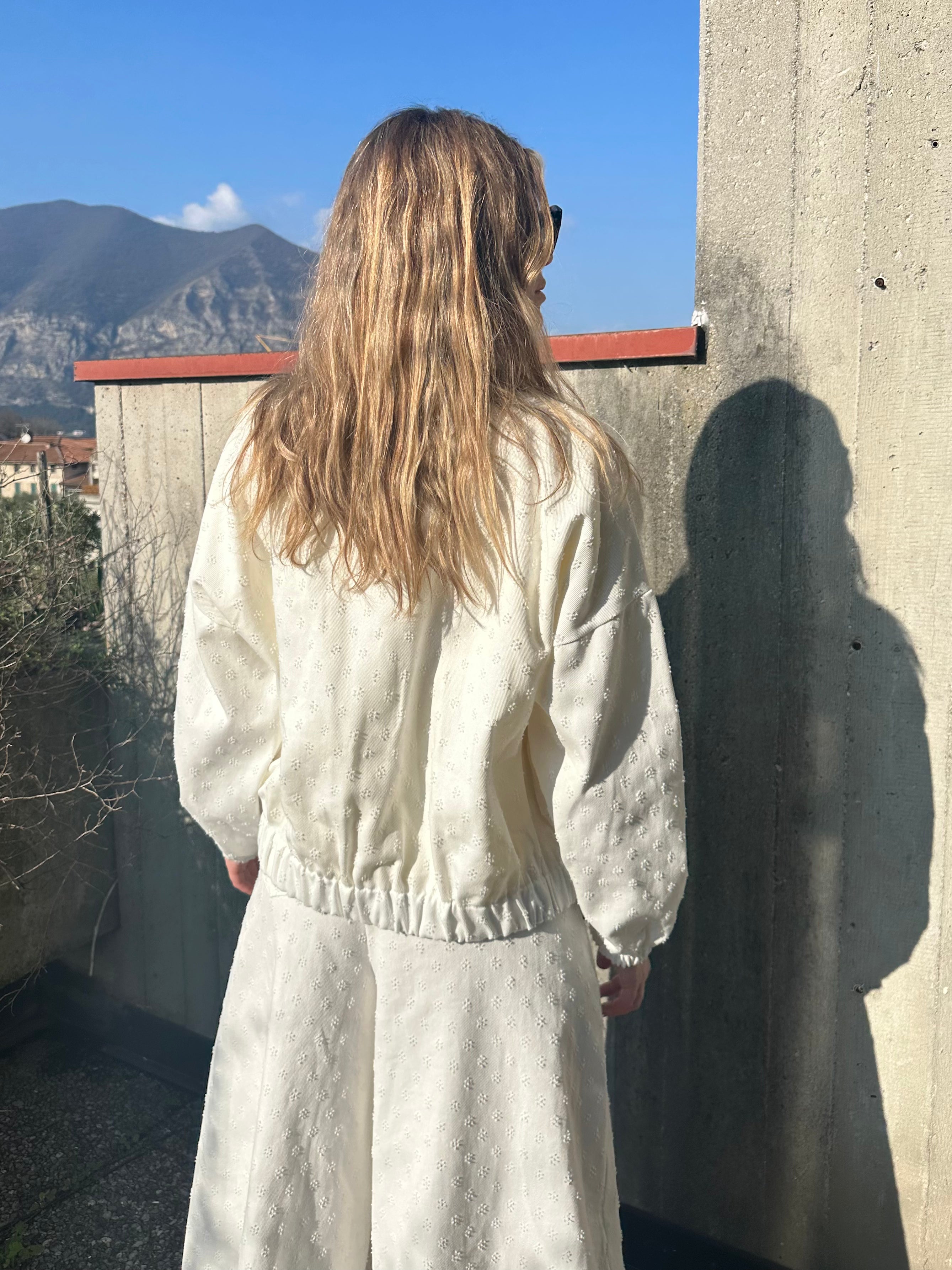 GIACCA BOMBER RICAMATA