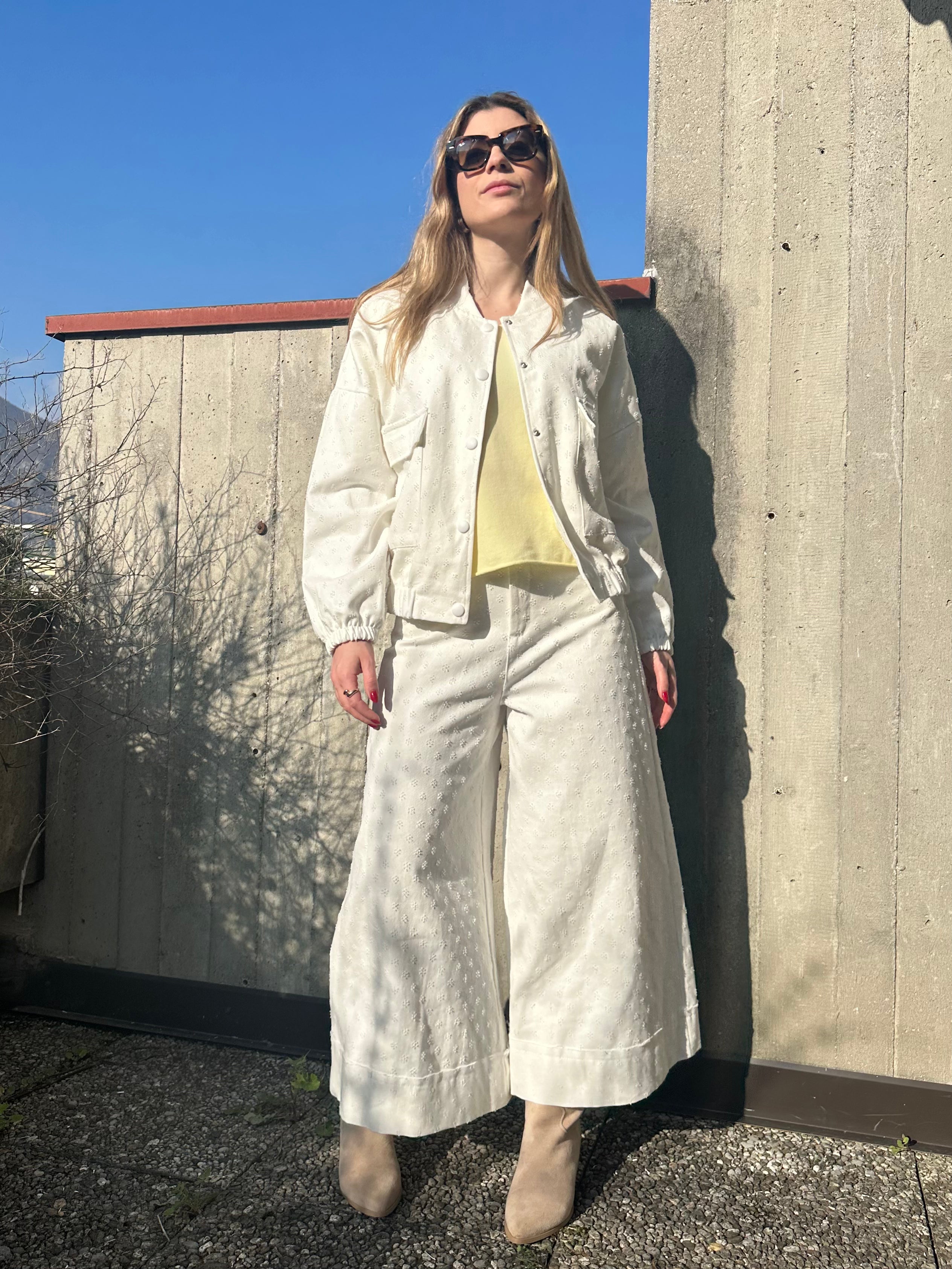 GIACCA BOMBER RICAMATA