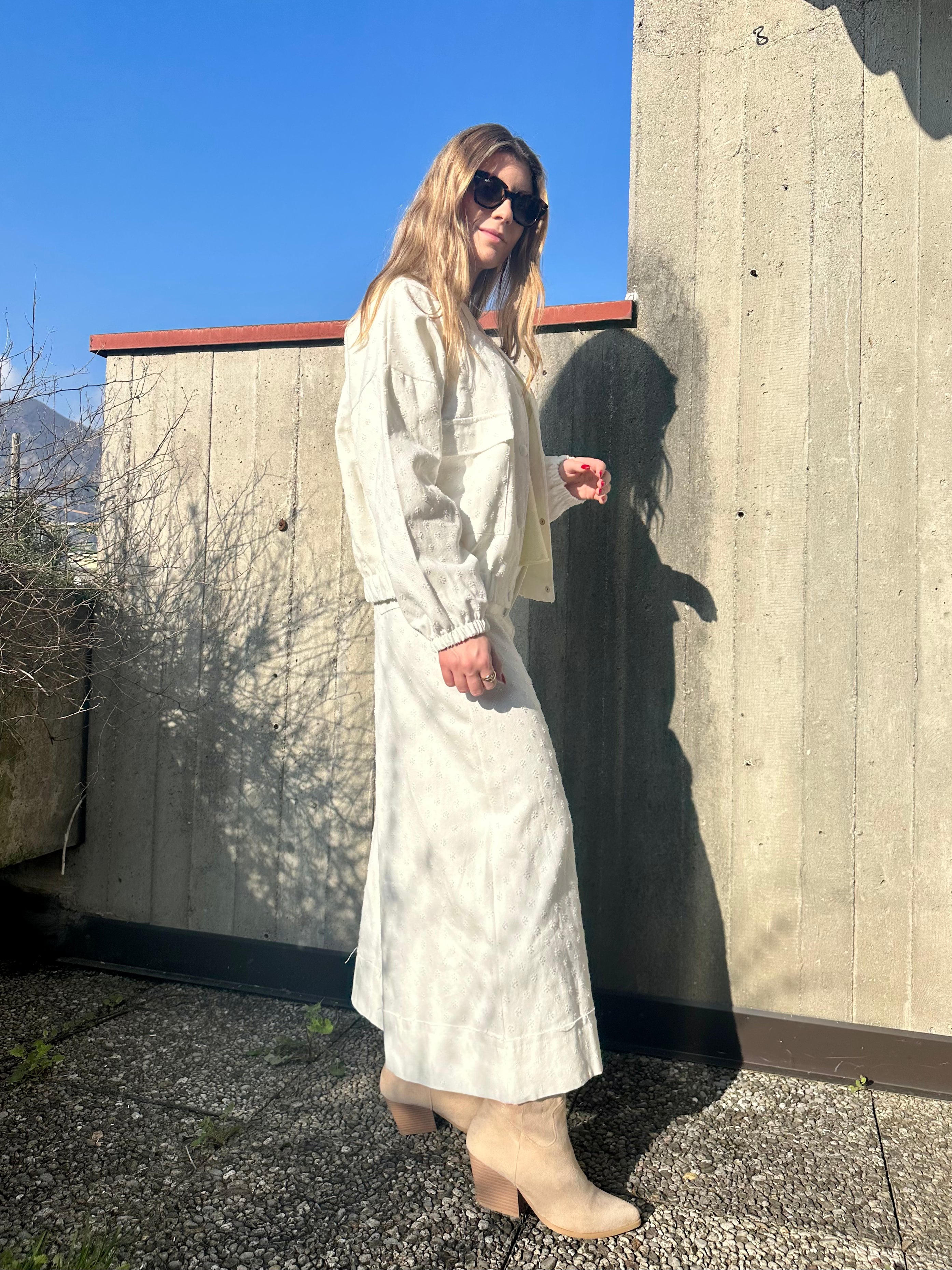 GIACCA BOMBER RICAMATA