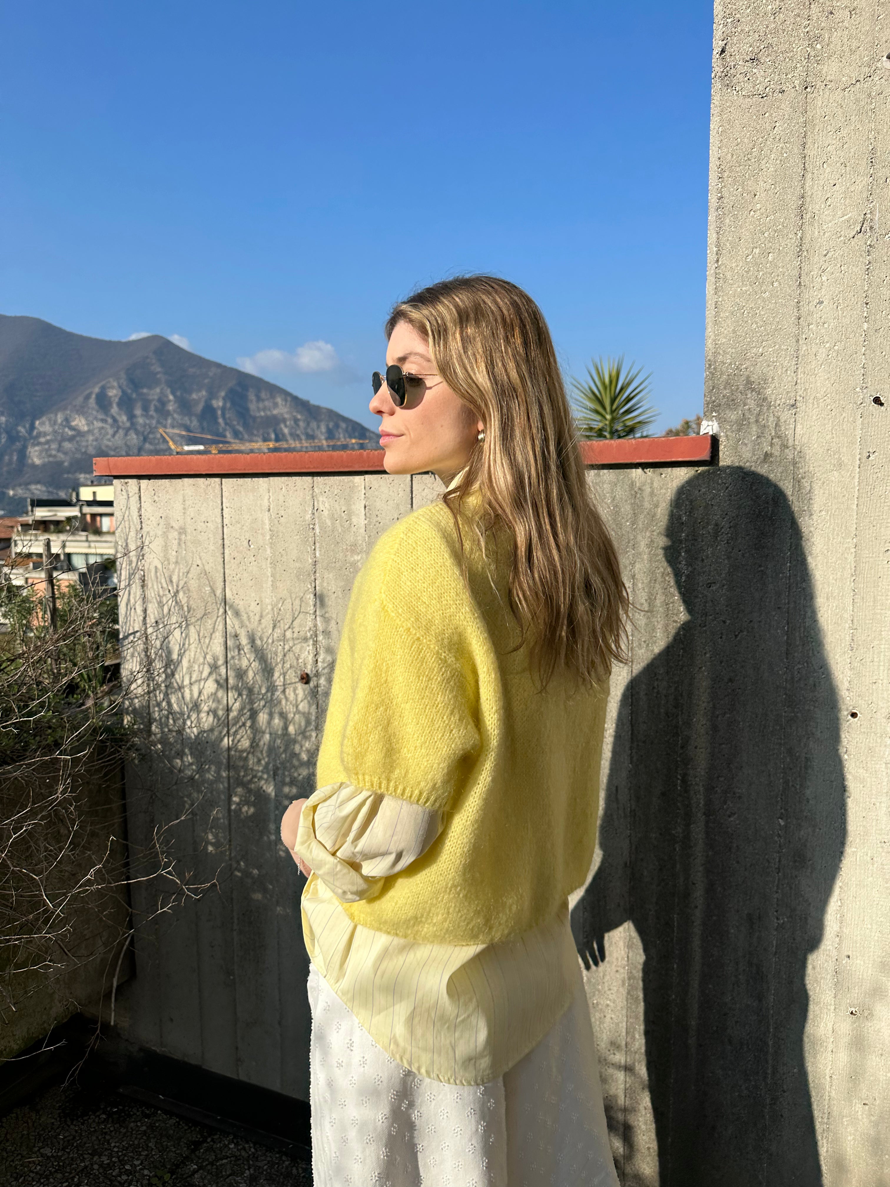 MAGLIONE GIALLO