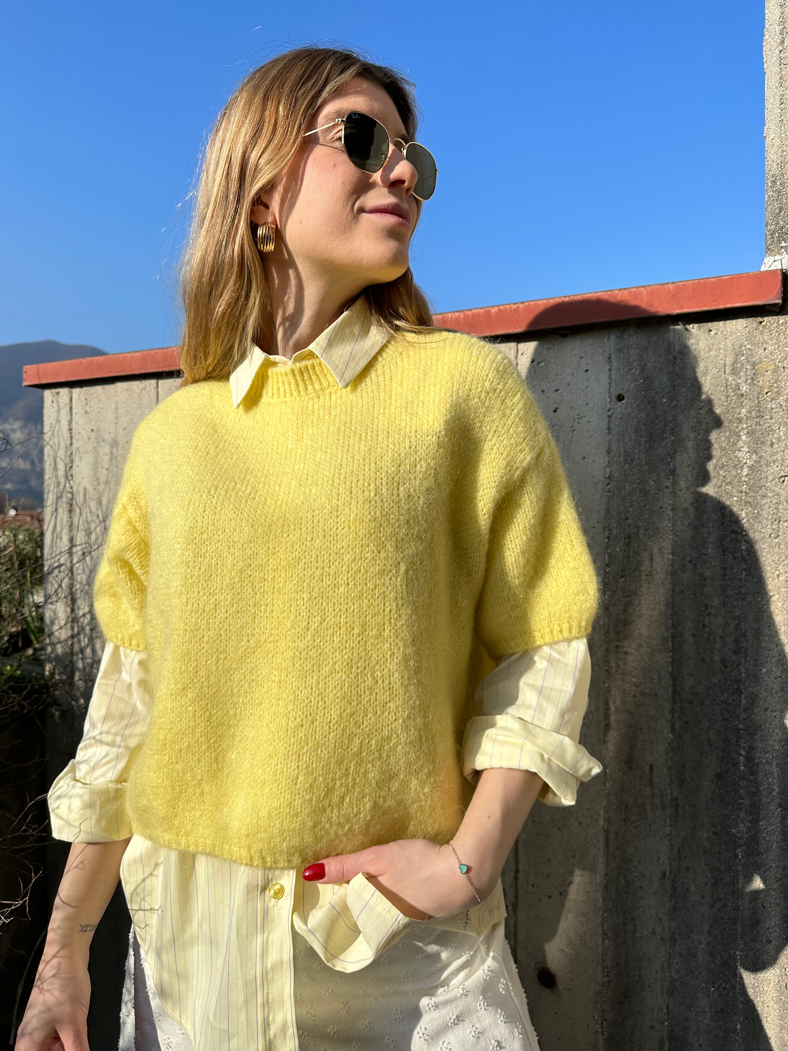 MAGLIONE GIALLO