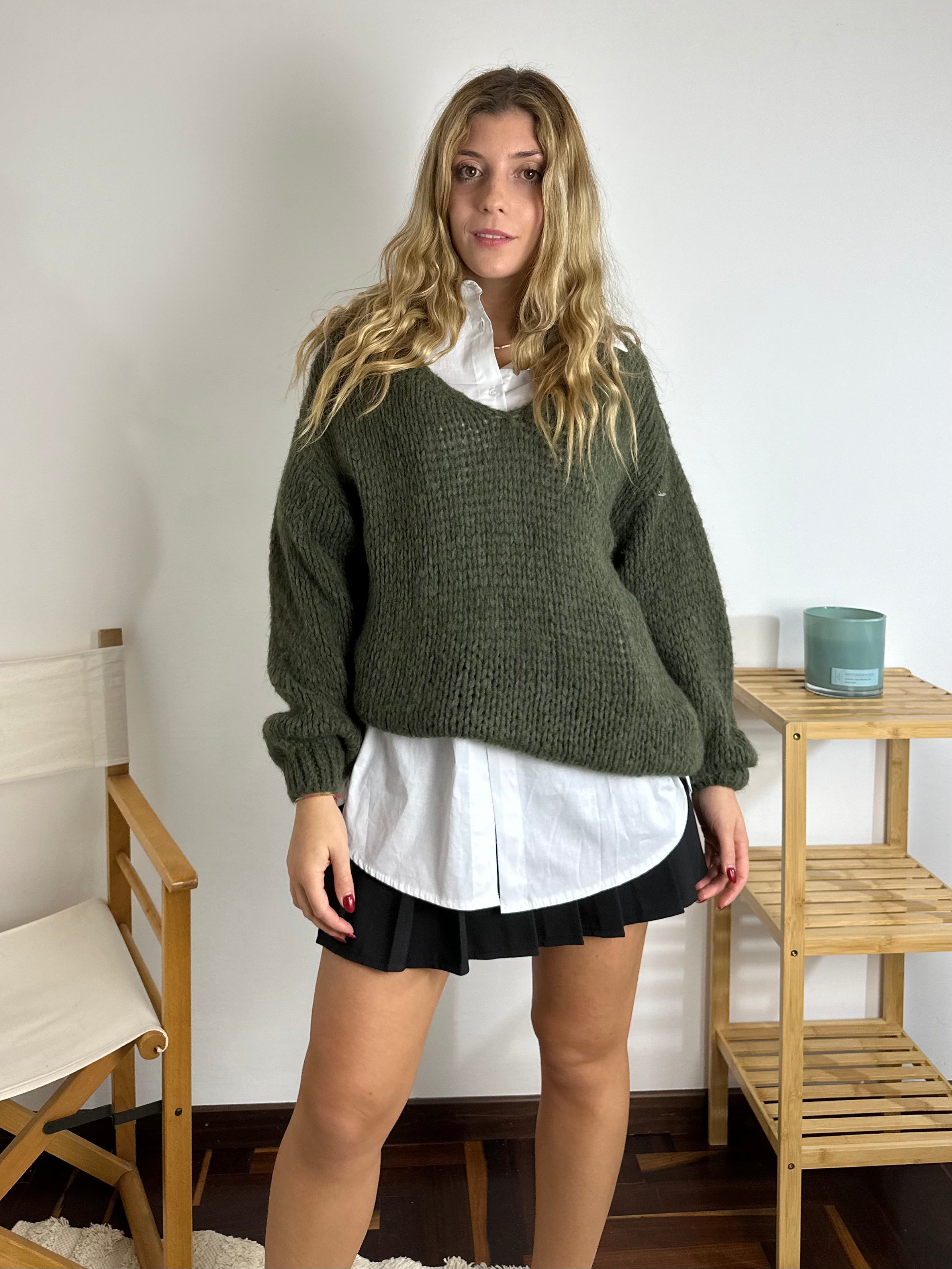 MAGLIONE VERDE