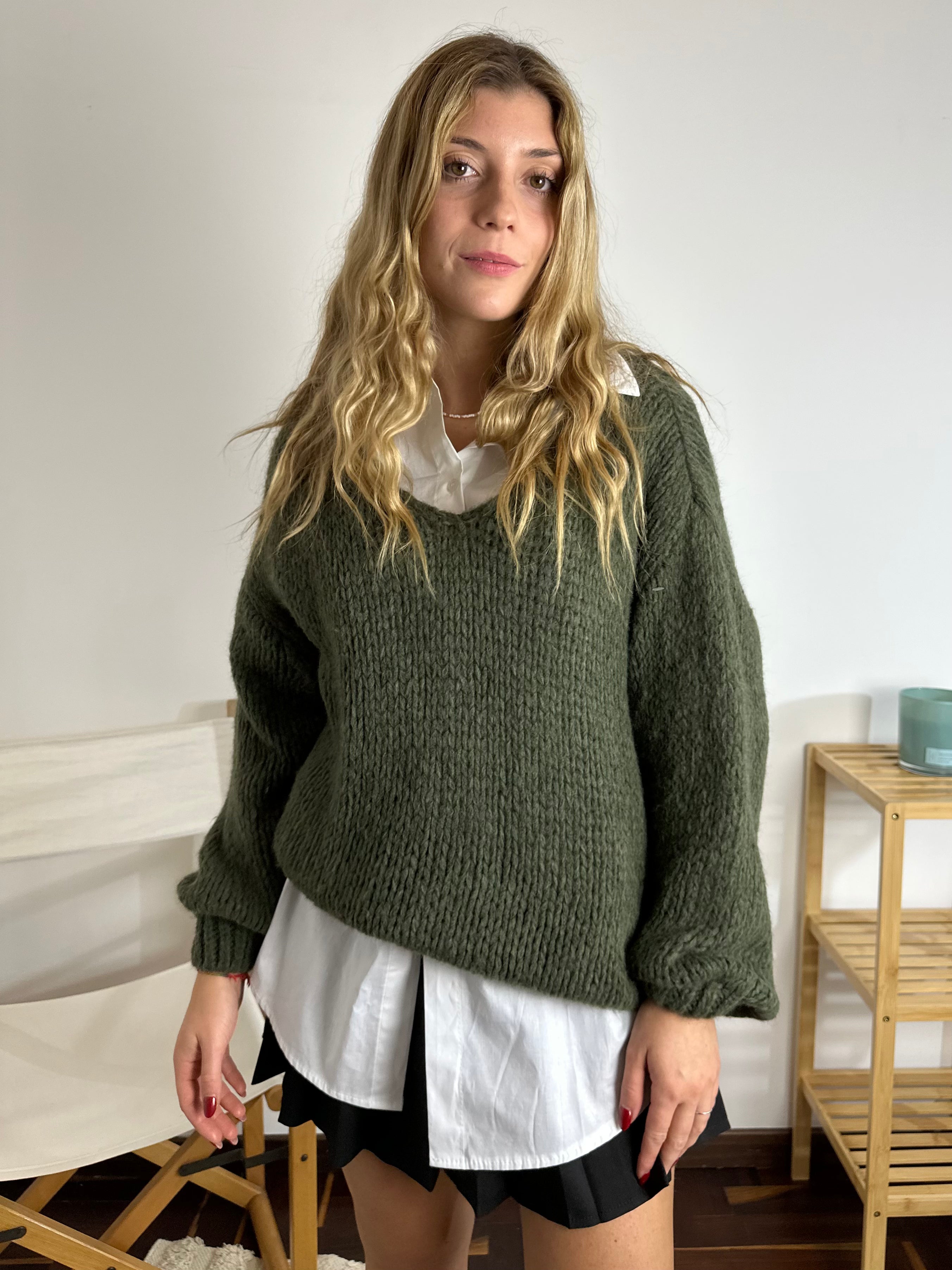 MAGLIONE VERDE