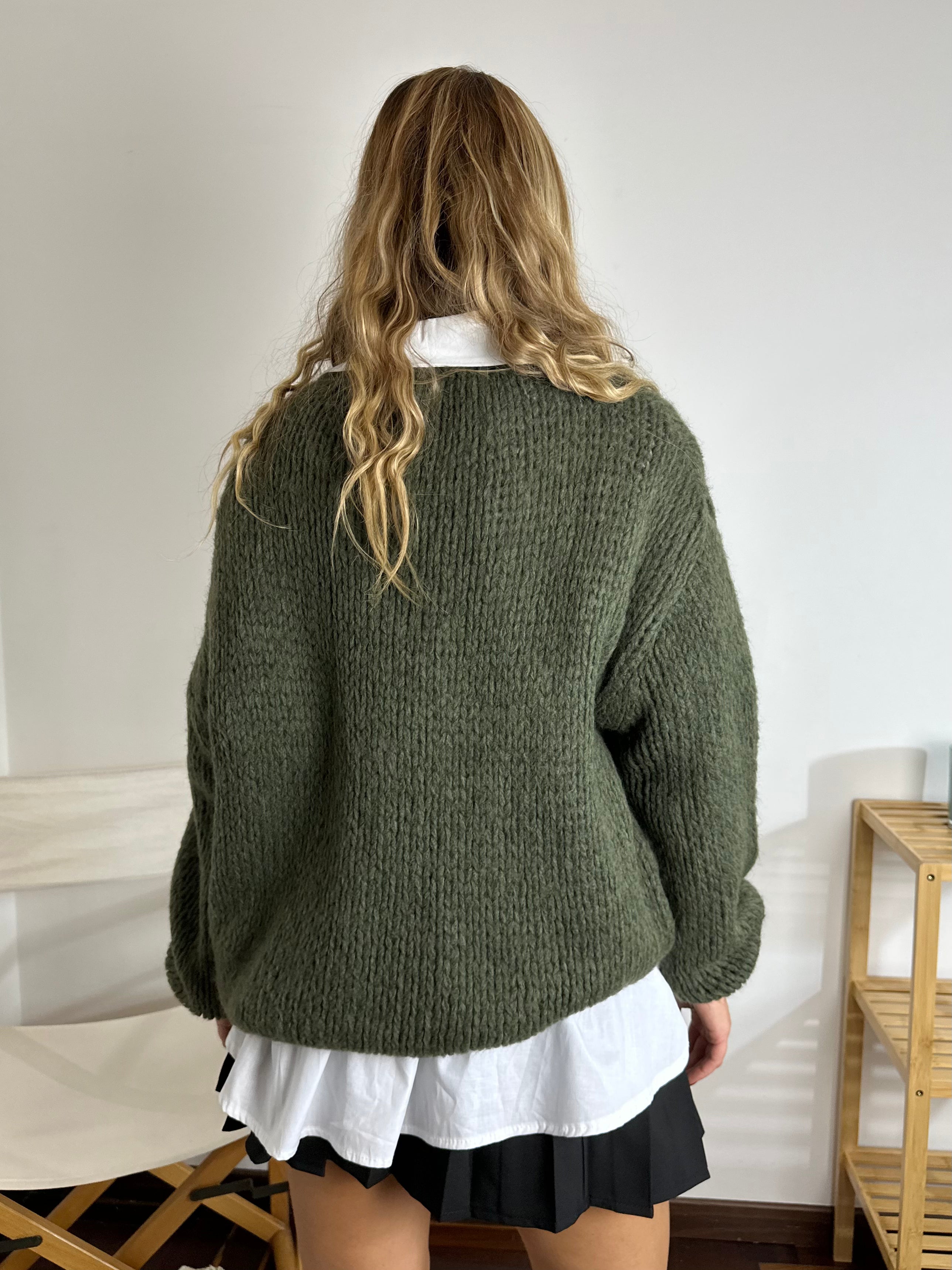 MAGLIONE VERDE