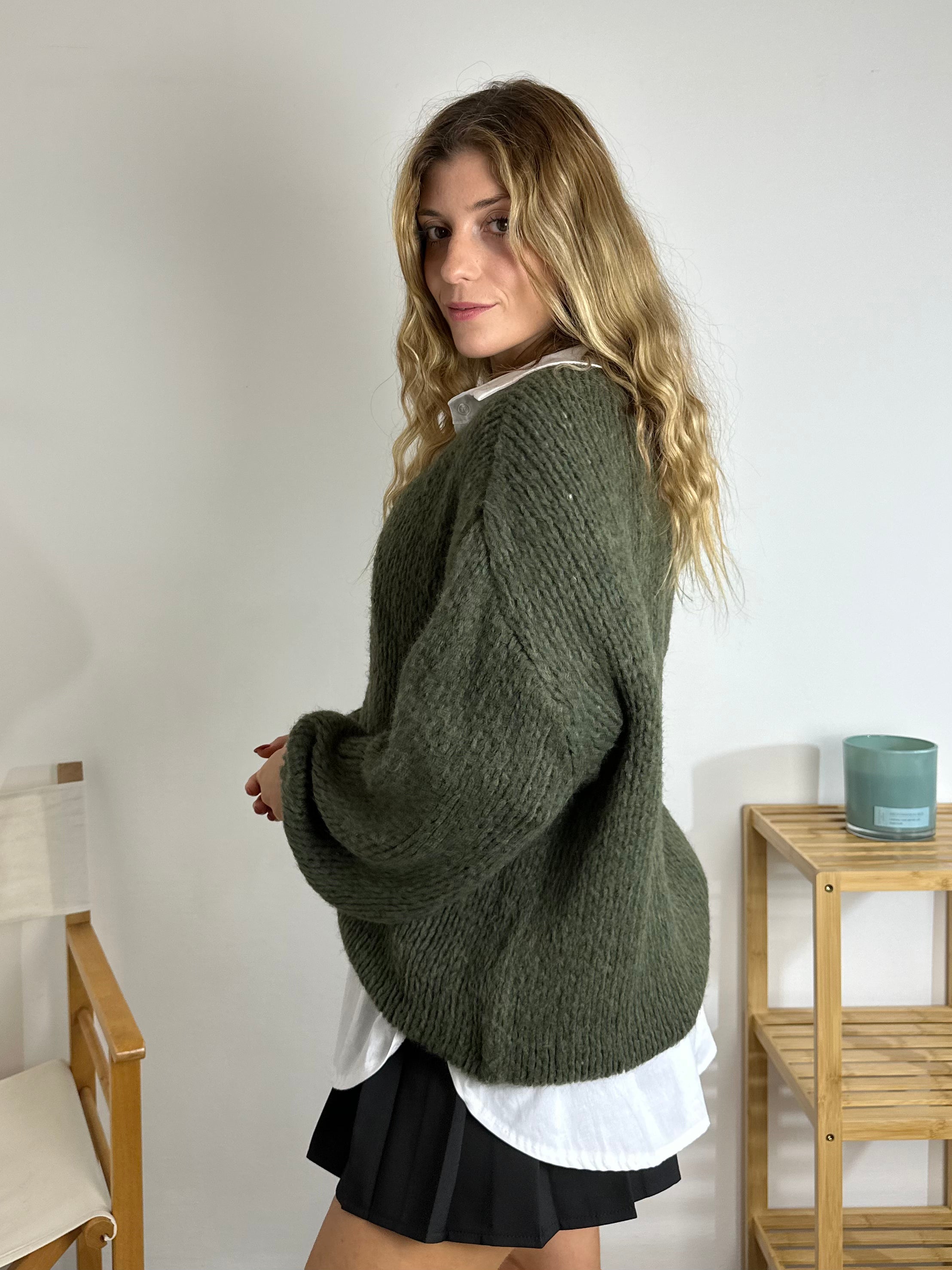 MAGLIONE VERDE