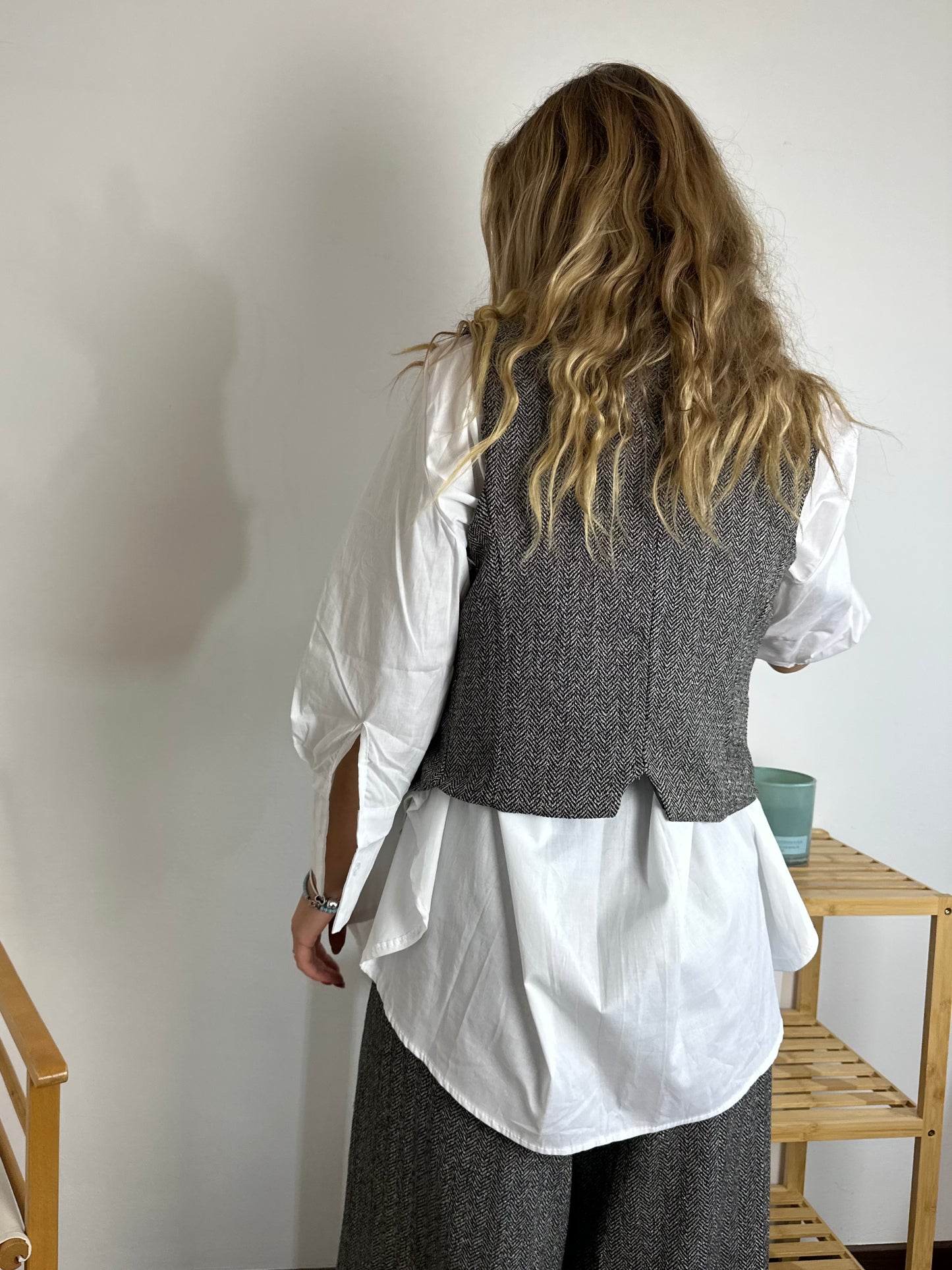 COMPLETO GRIGIO CON GILET