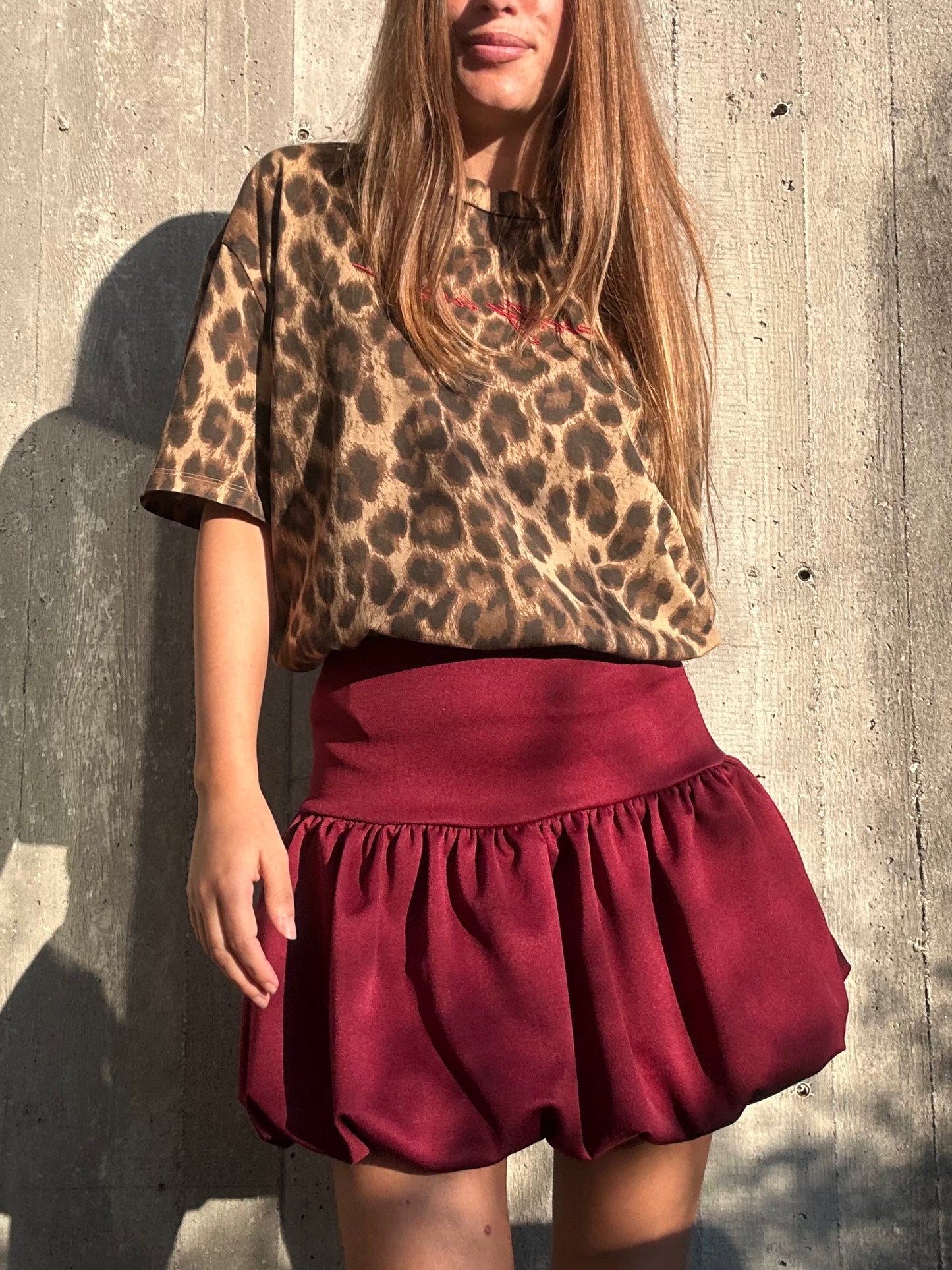 T-SHIRT LEOPARDATA LUMINA