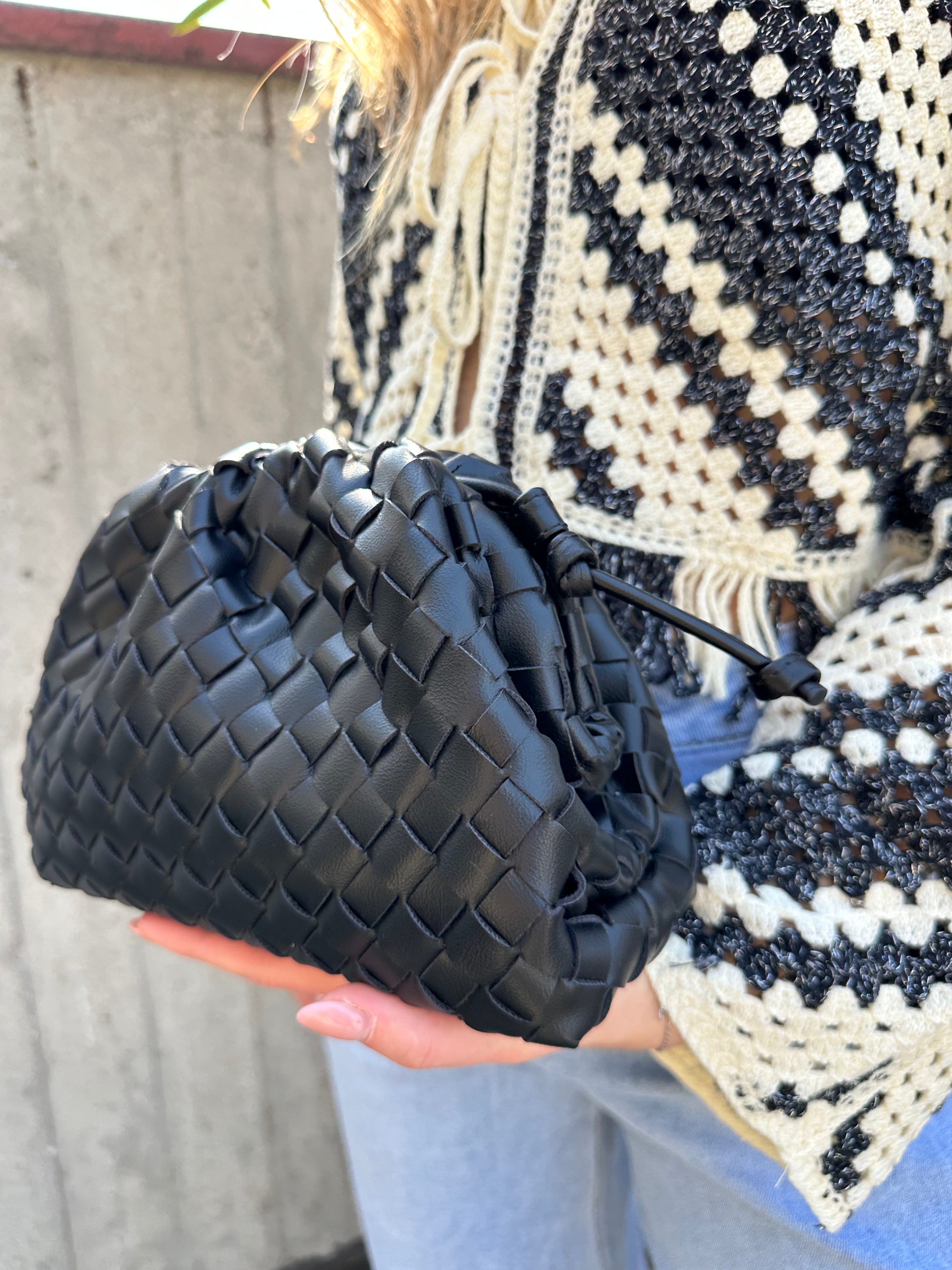BORSA MINI POUCH ISIDORA NERA
