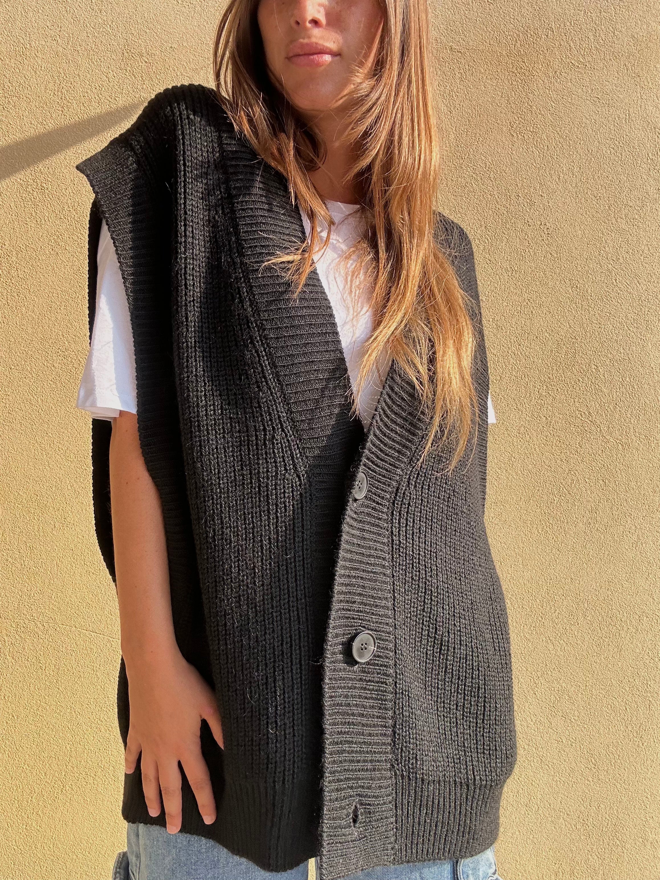 GILET IN MAGLIA