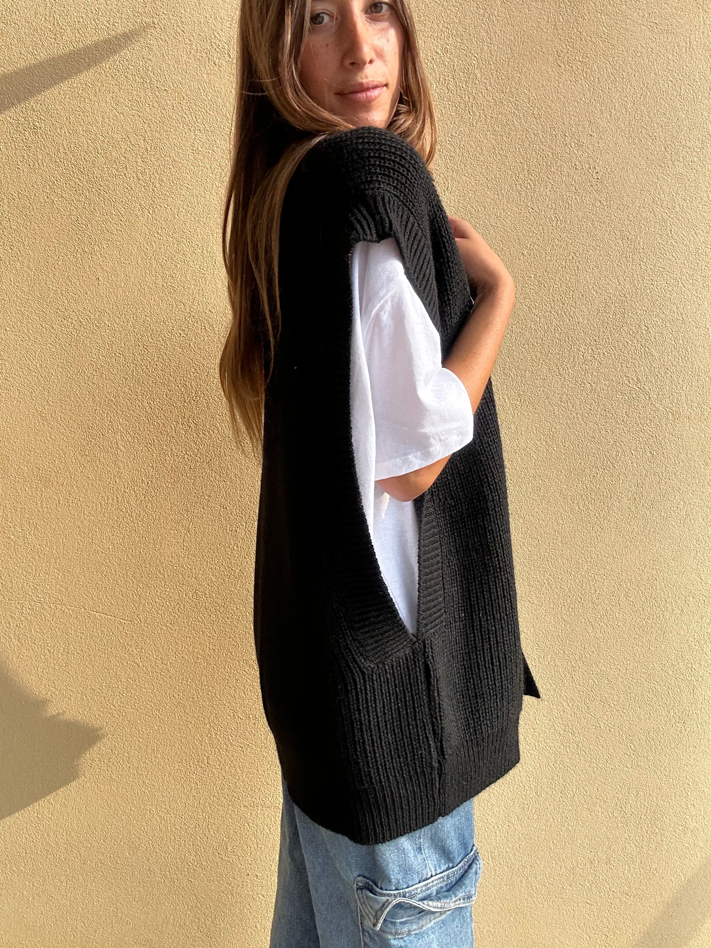 GILET IN MAGLIA