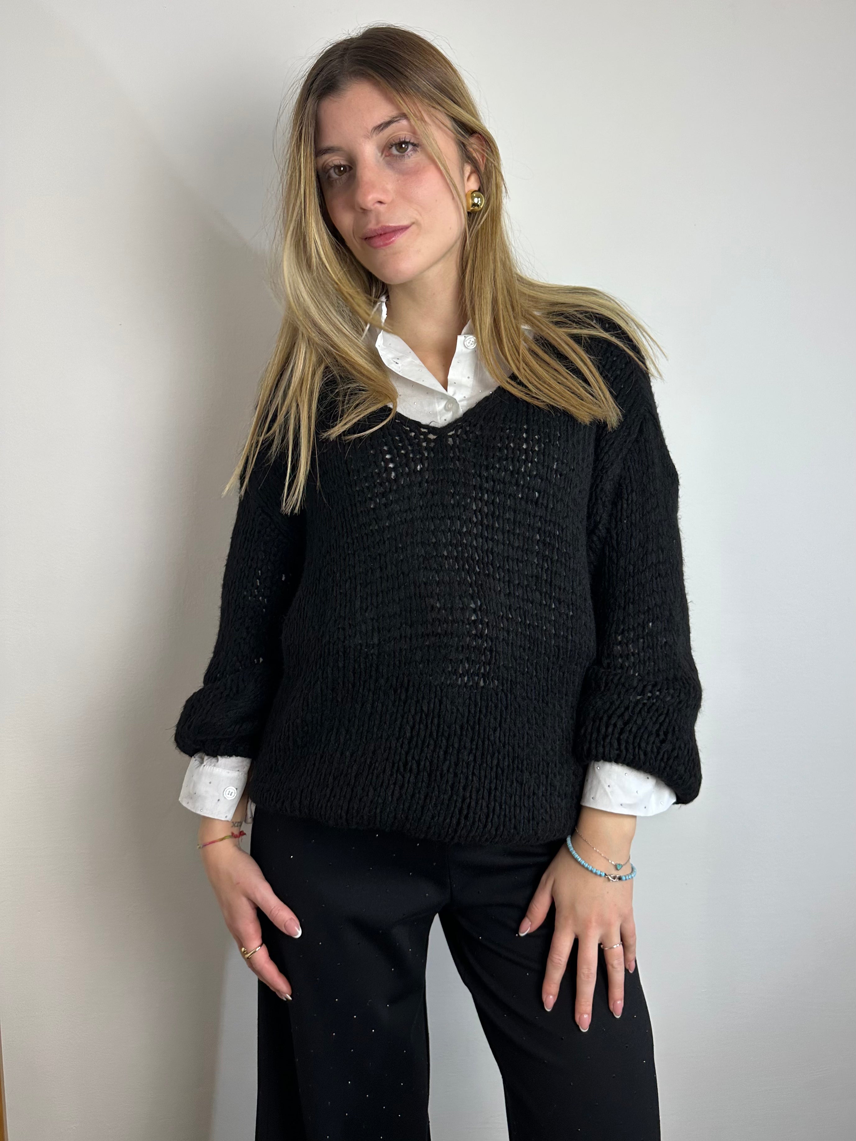 MAGLIONE NERO