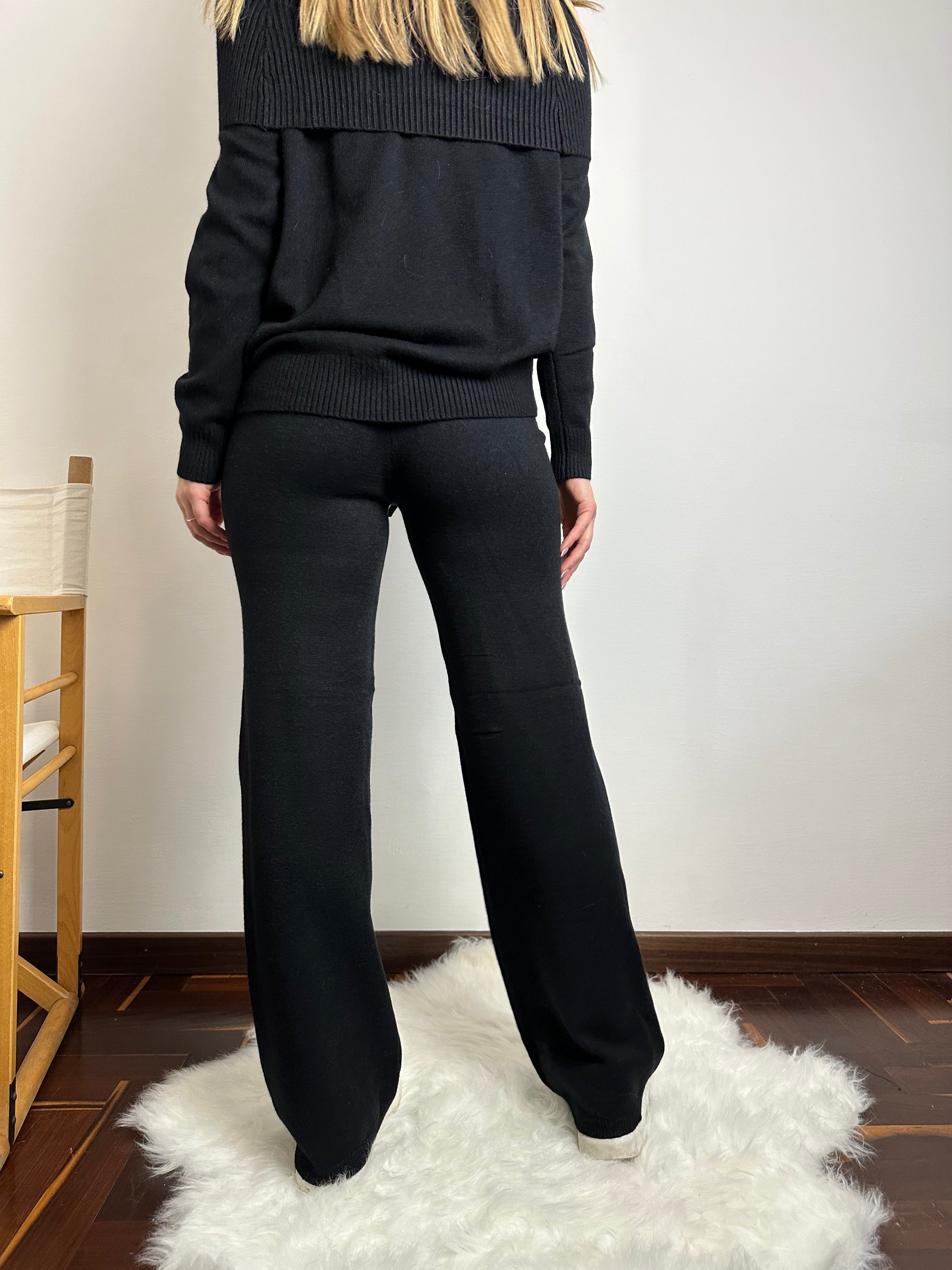 COORDINATO BARDOT NERO